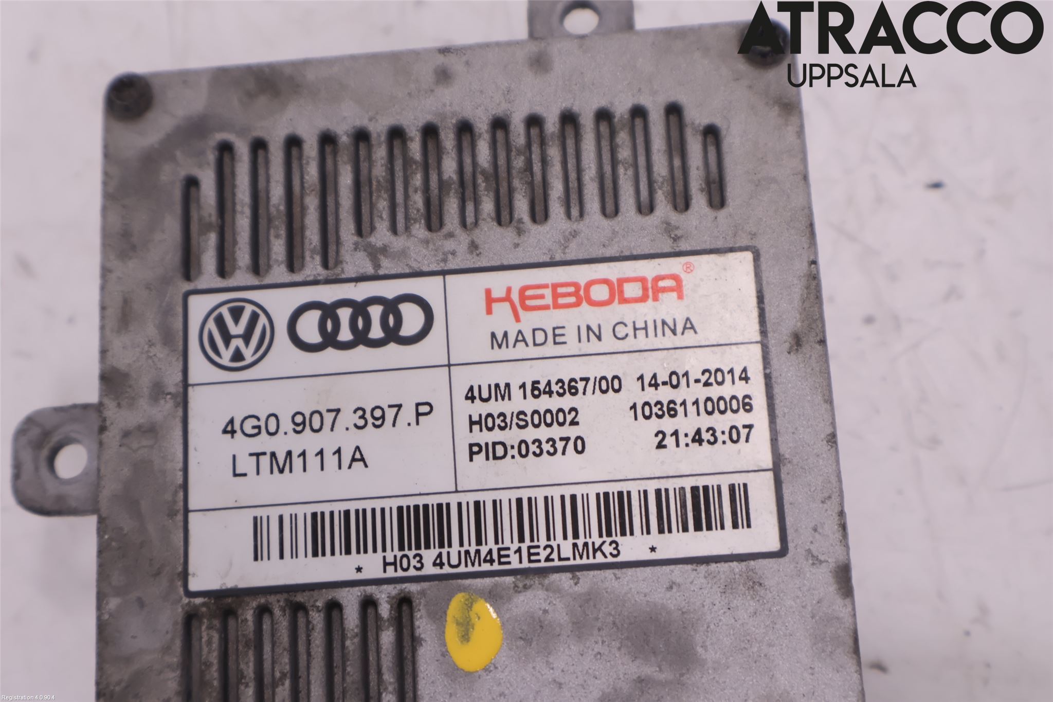 Audi A3/S3 05-13 Styrenhet Strålkastare