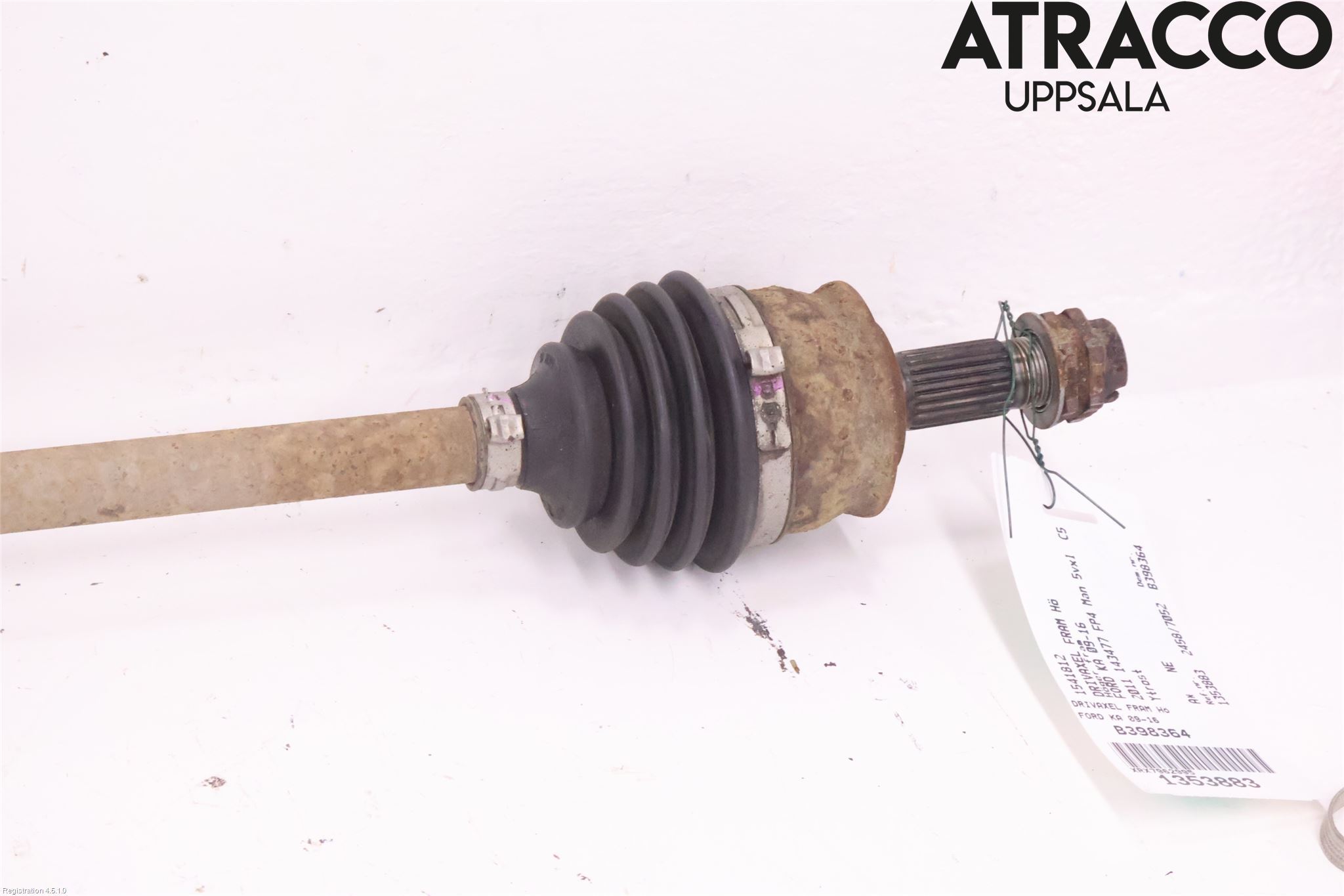 Ford KA 09-16 Drivaxel Fram Höger