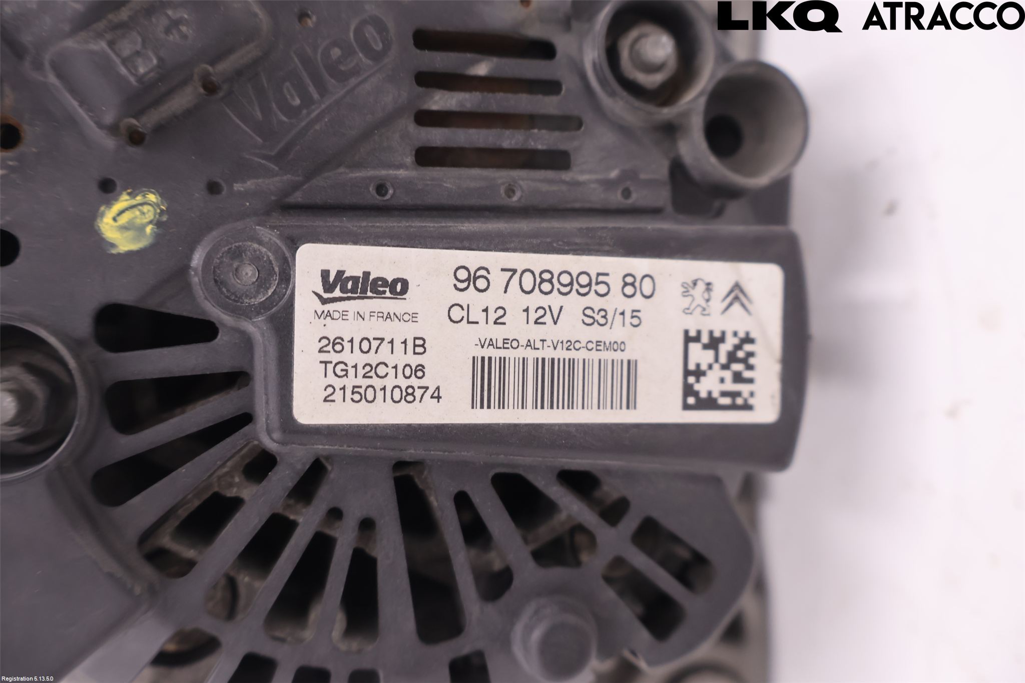Citroen C3 10-17 Generator