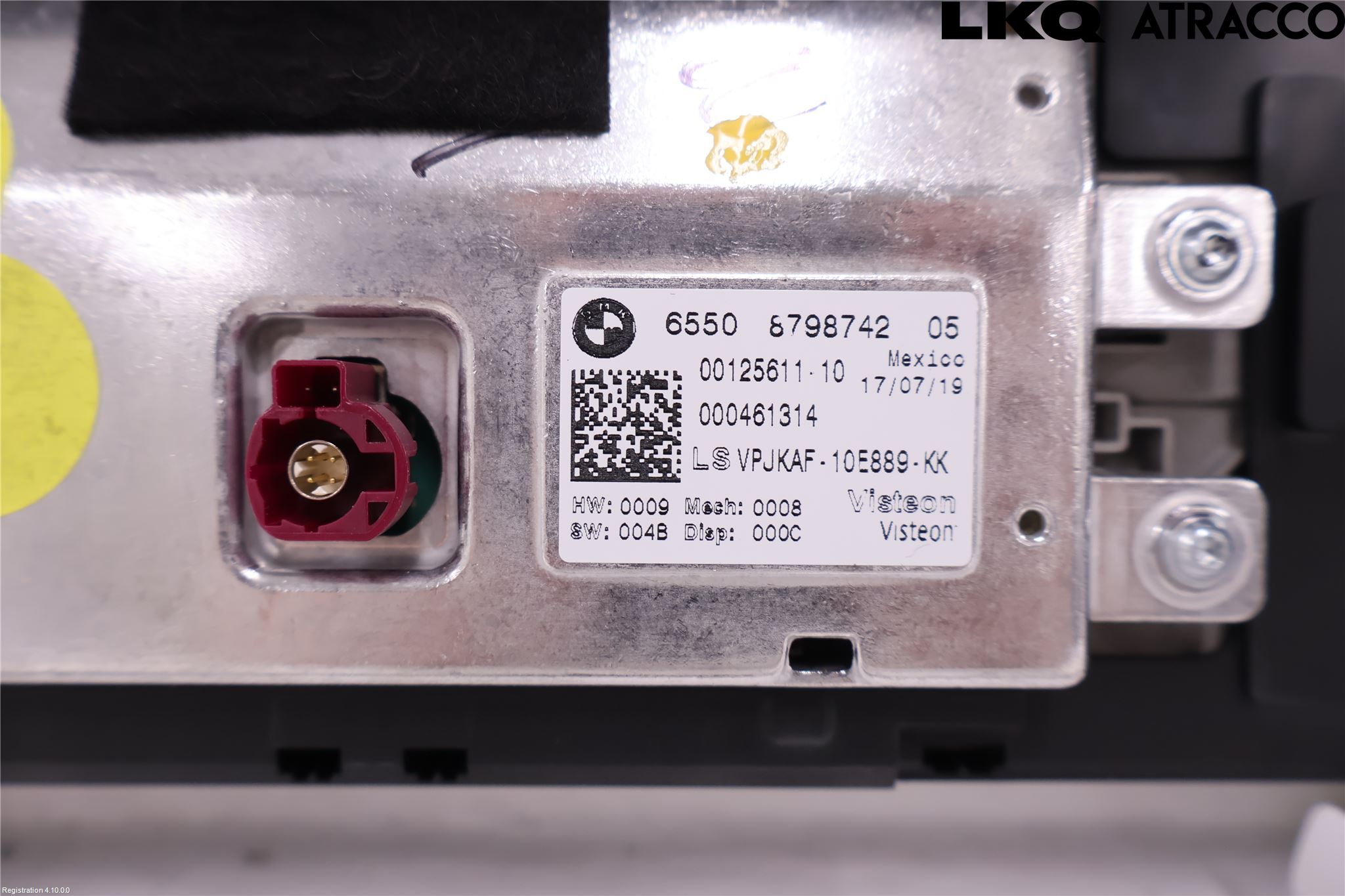 BMW 3 G20/G21/G80/G81 19- Multifunktionsdisplay