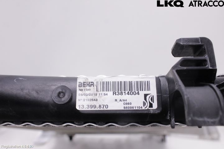 Opel CORSA E 15-19 Kylare Man