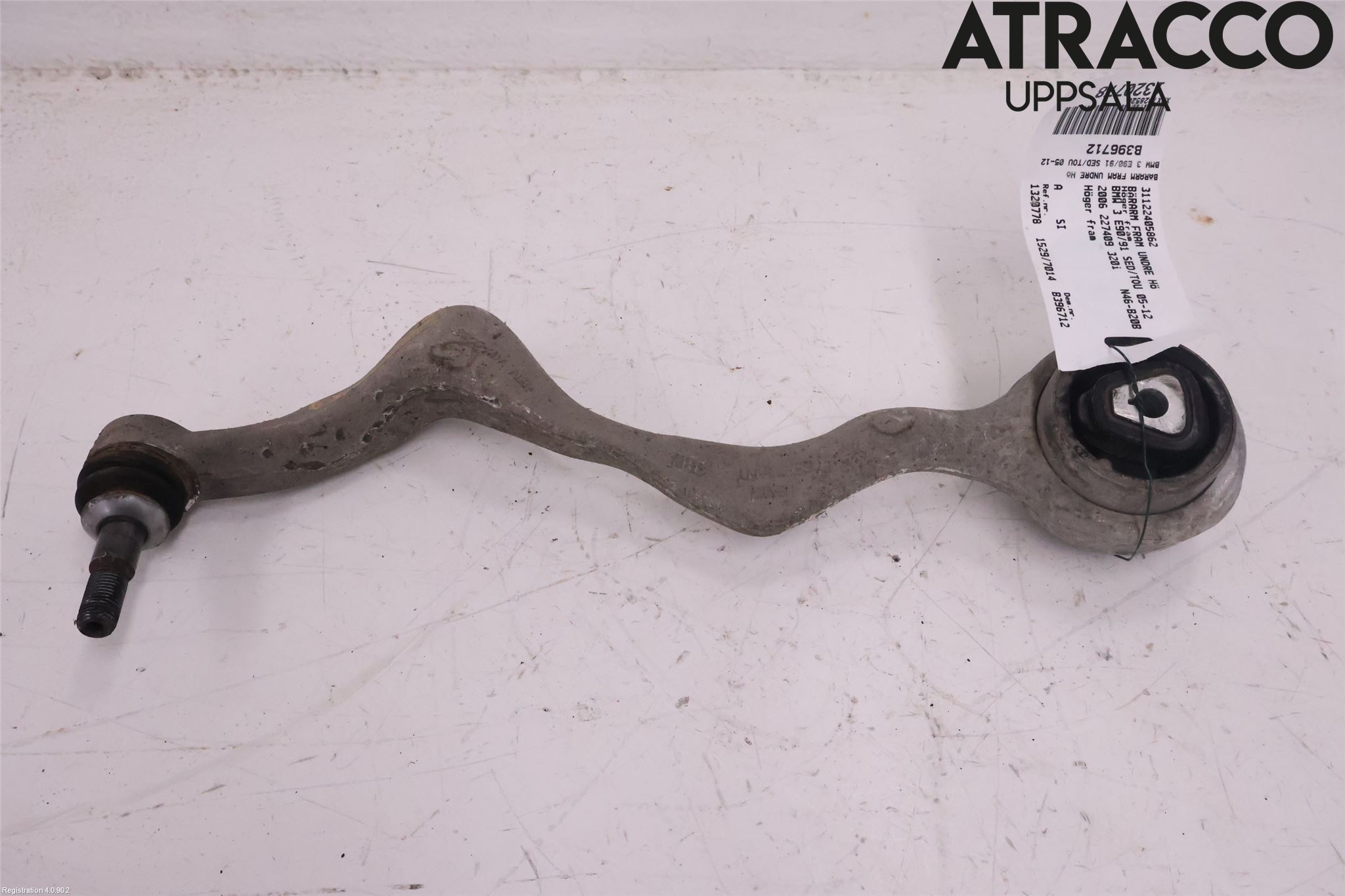 BMW 3 E90/91 SED/TOU 05-12 Bärarm Fram Undre Hö