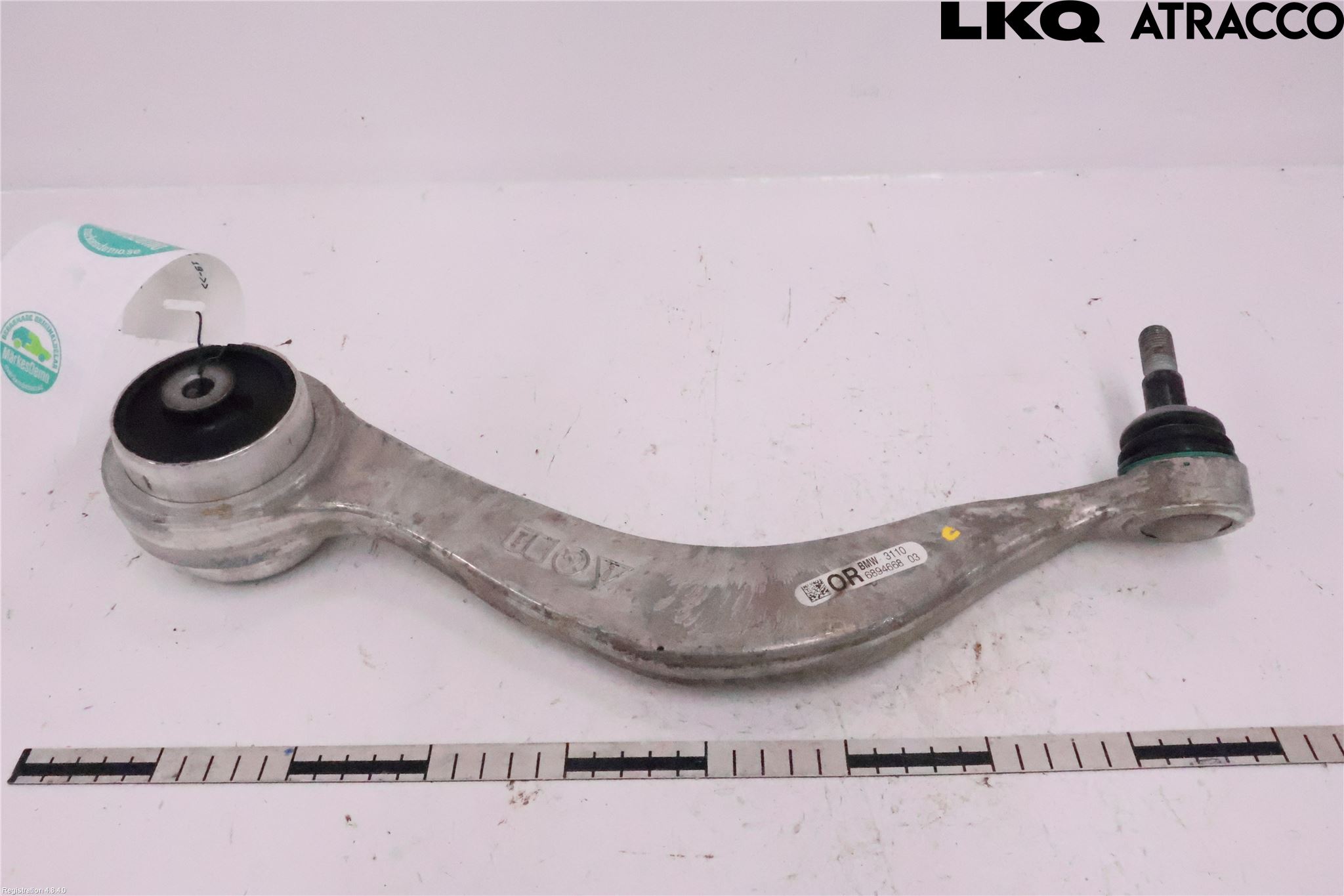BMW 3 G20/G21/G80/G81 19- Bärarm Fram Undre Hö