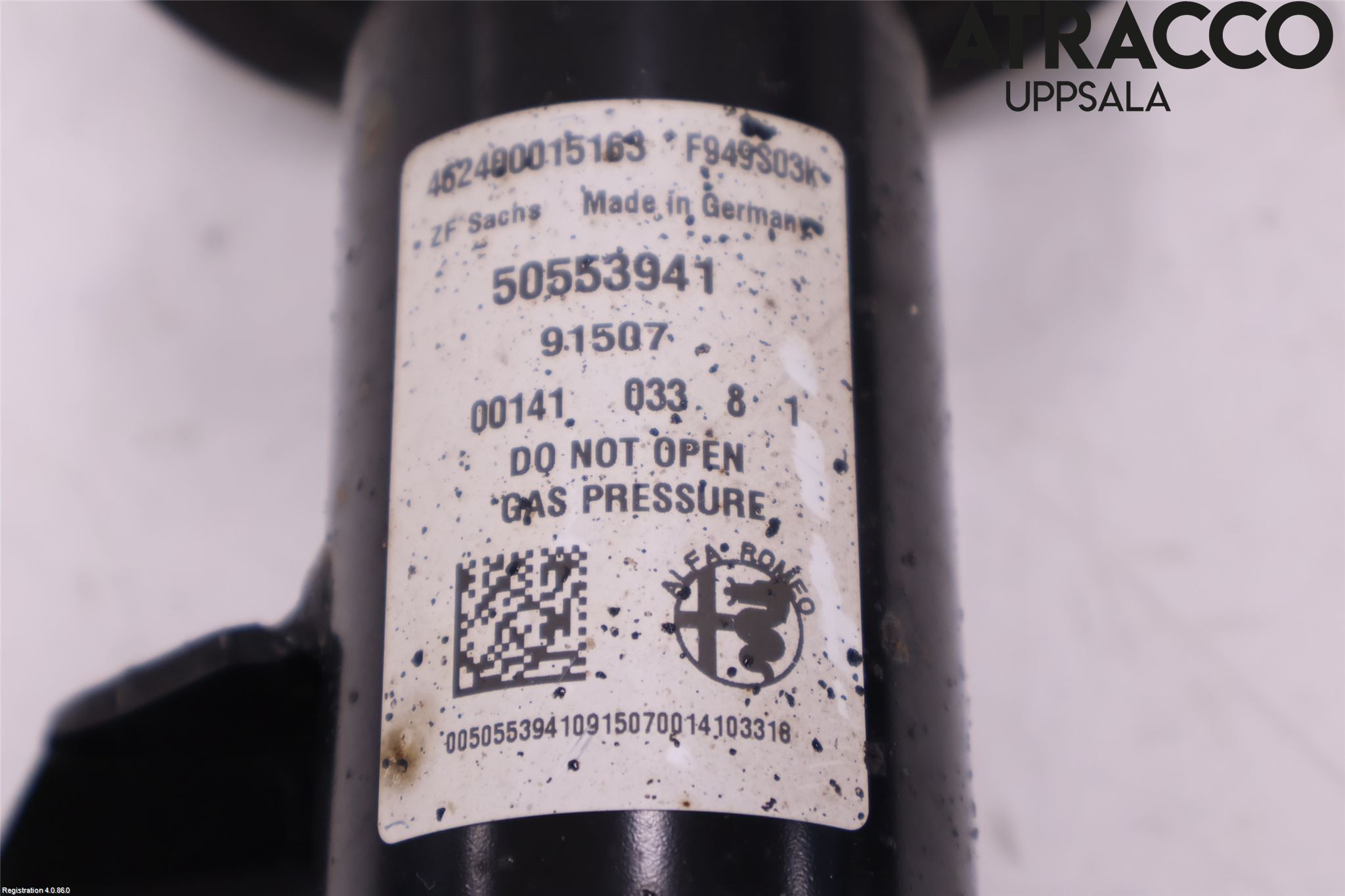 Alfa STELVIO 17- Fjäderben Fram Vänster