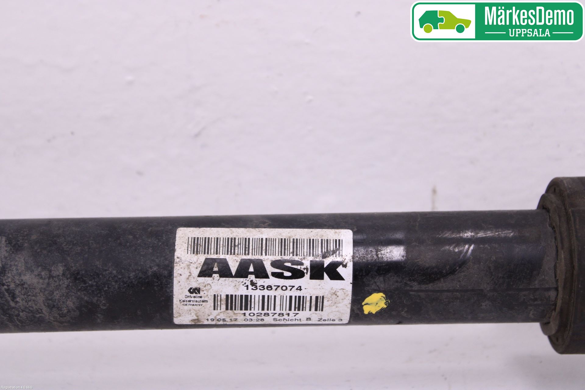 Opel ASTRA K 16-22 Drivaxel Fram Höger