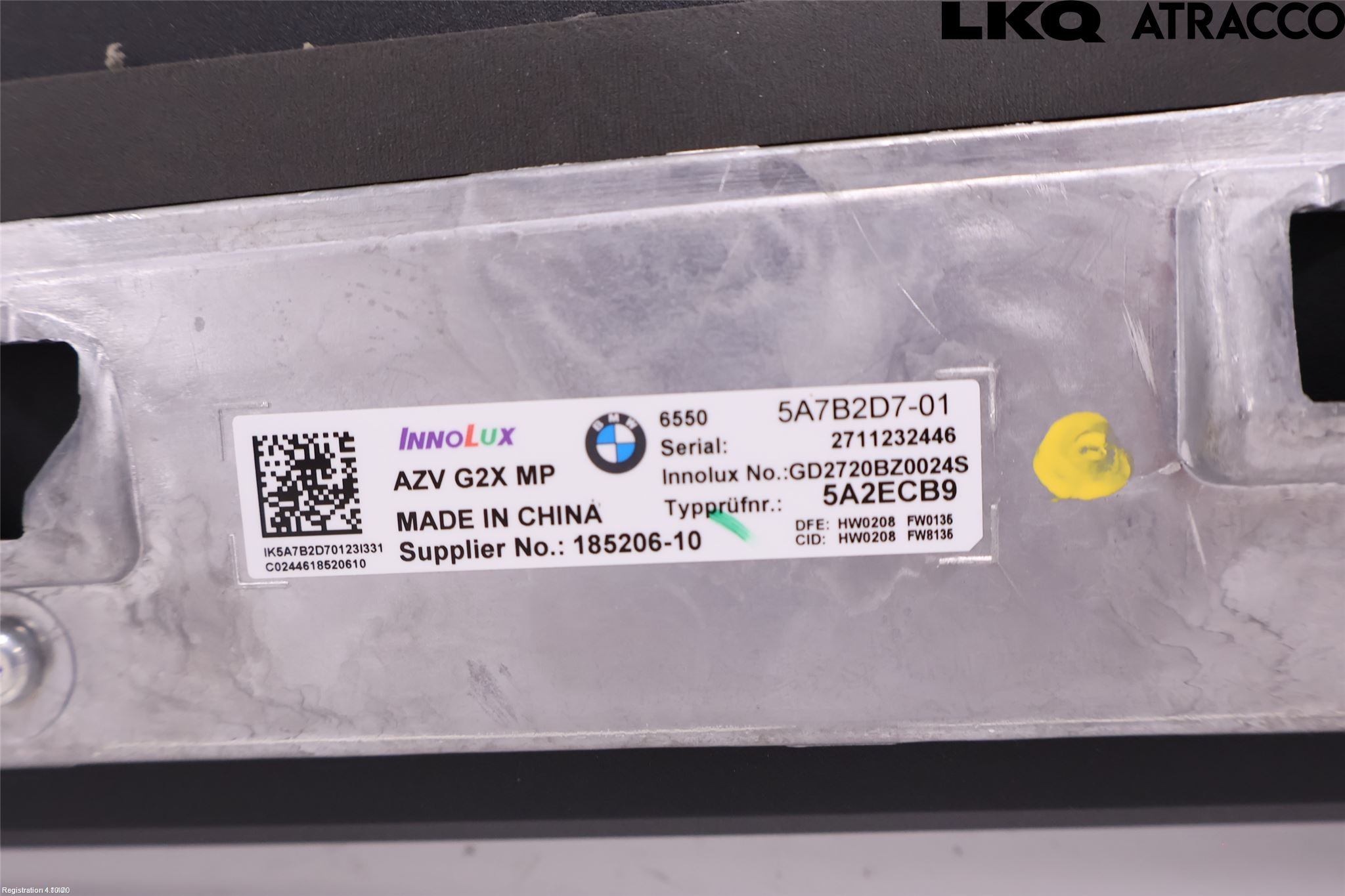 BMW 4/i4 G26 GRAN COUPÉ 21- Instrument Komb