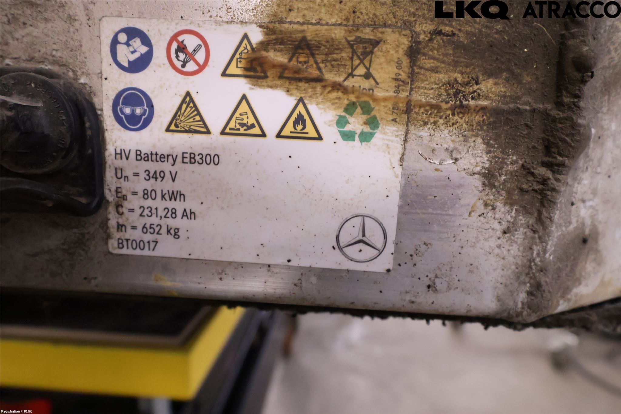 Mercedes-Benz MB EQC (N293) 20- Batteri Högspänning