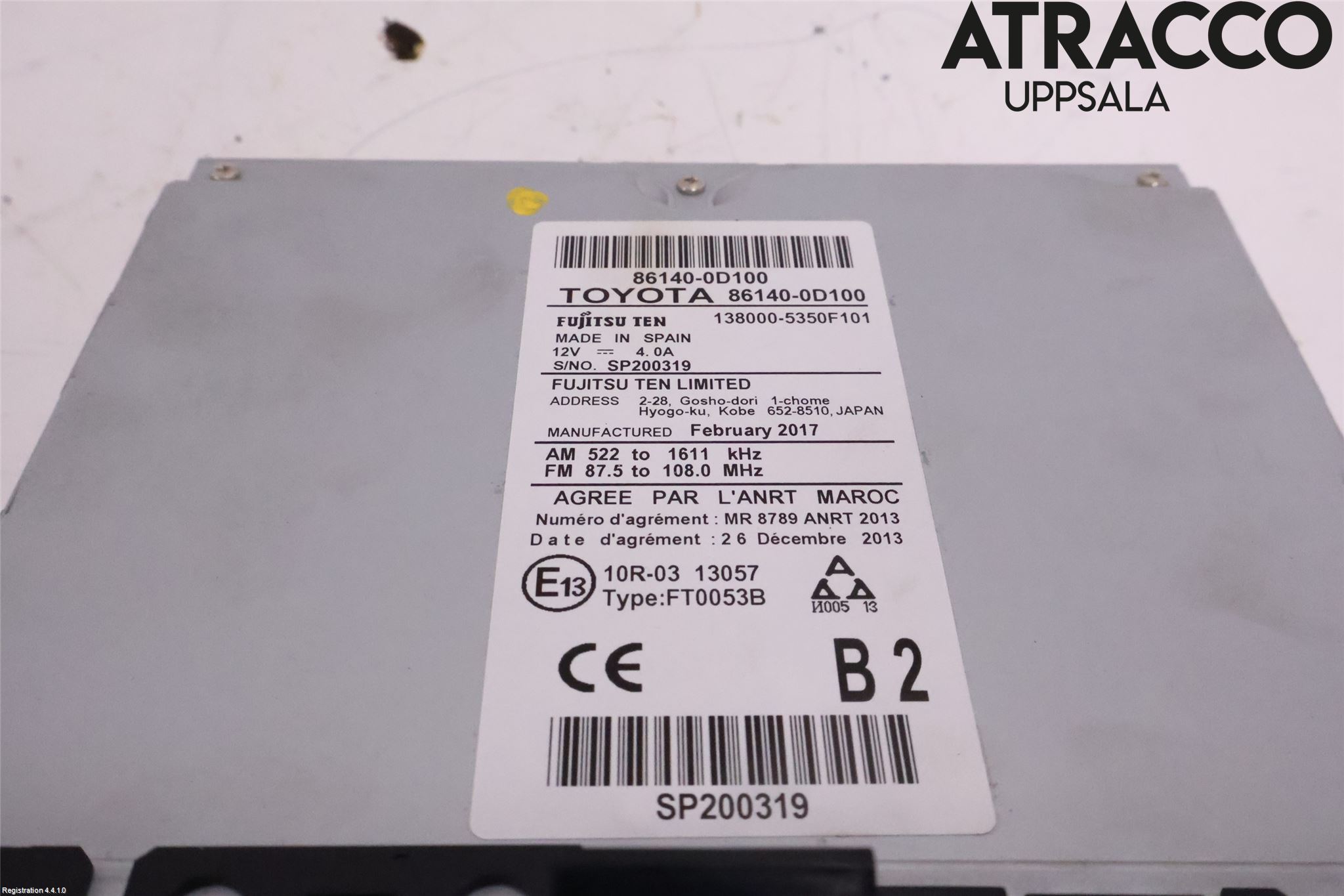 Toyota YARIS XP130 15-20 Gps Navigator