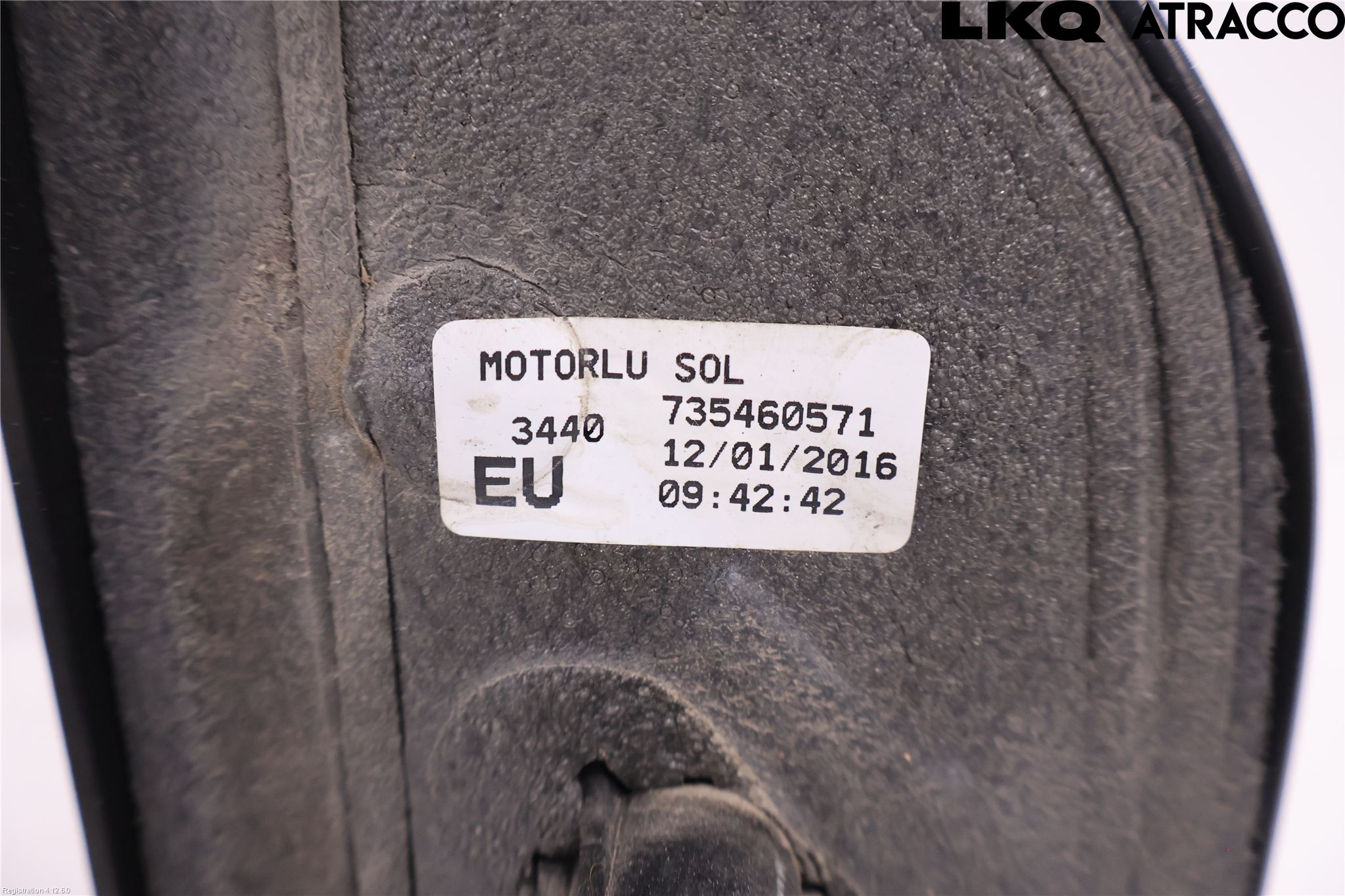 Fiat FIORINO Spegel Yttre El Vä