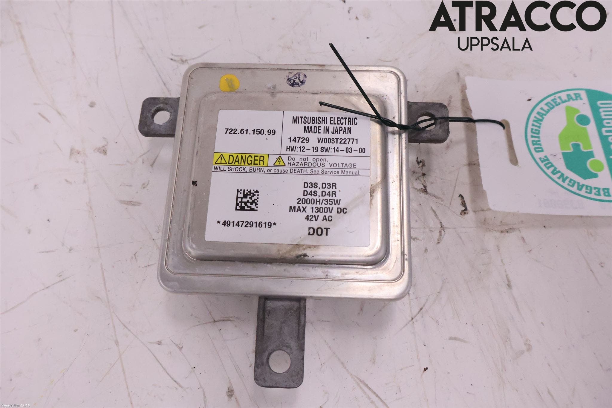 Volvo V40 12-19 Styrenhet Strålkastare