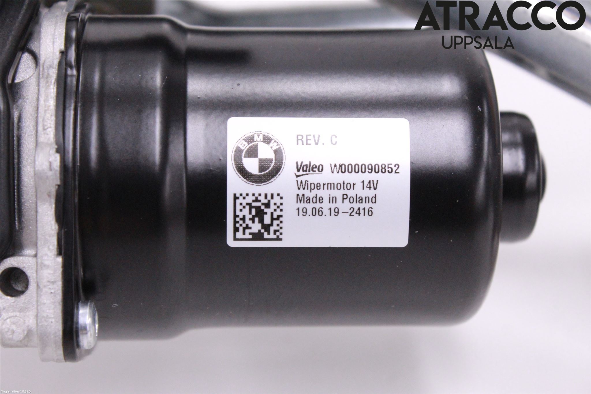 BMW 3 G20/G21/G80/G81 19- Torkarmekanism Vindruta