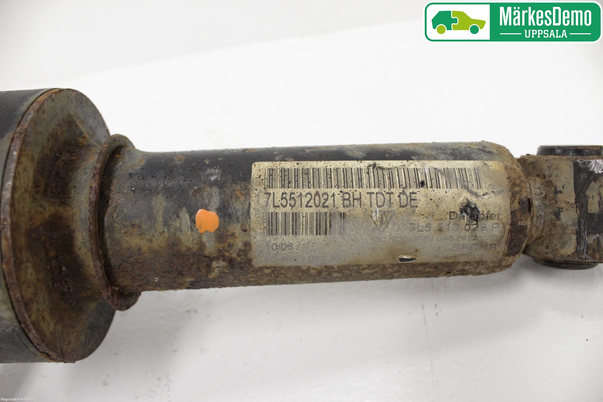 Porsche CAYENNE 03- Fjäderben Bak Höger