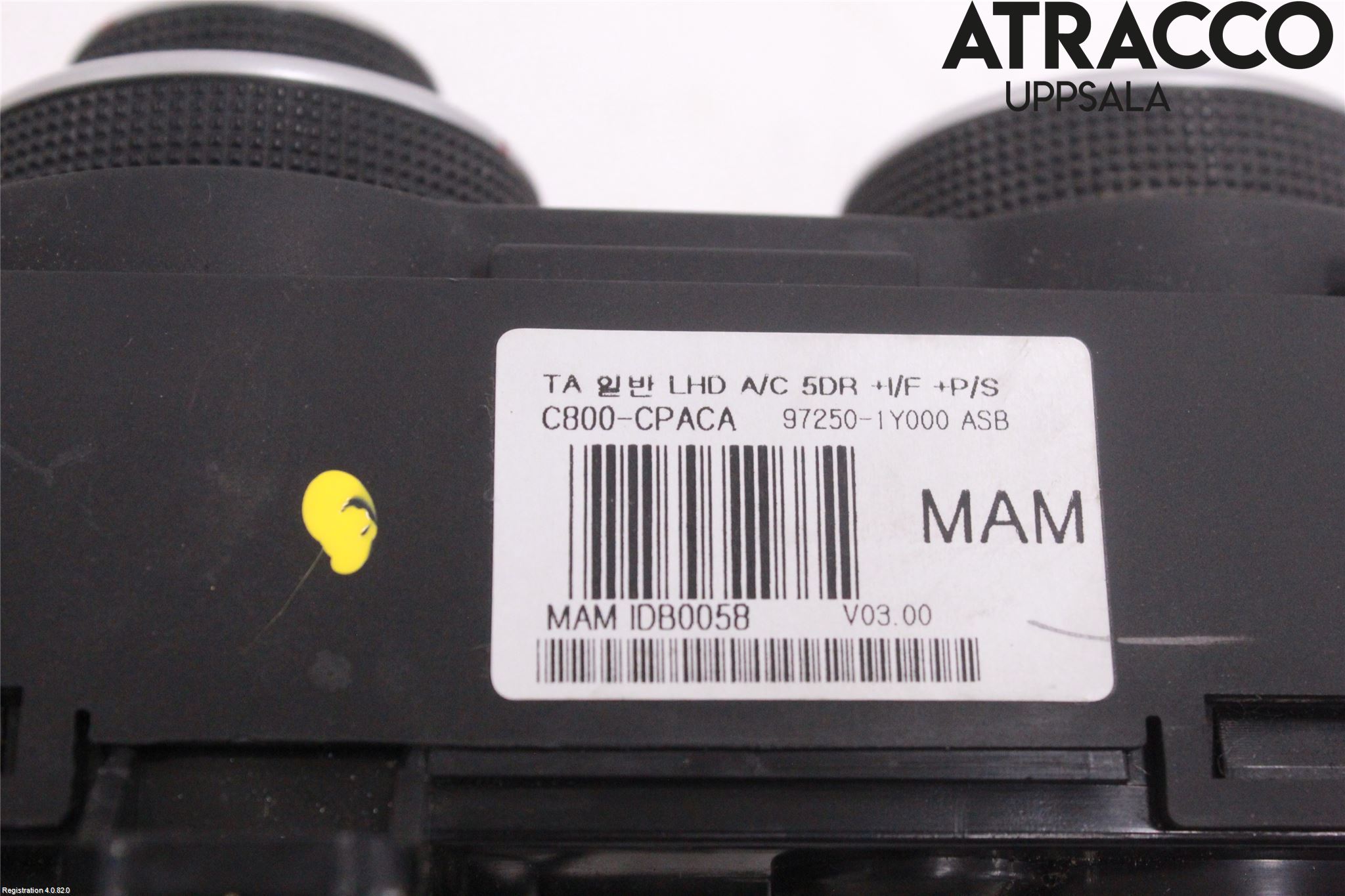 Kia PICANTO 12-17 Ac Styrenhet Ac Manöveren