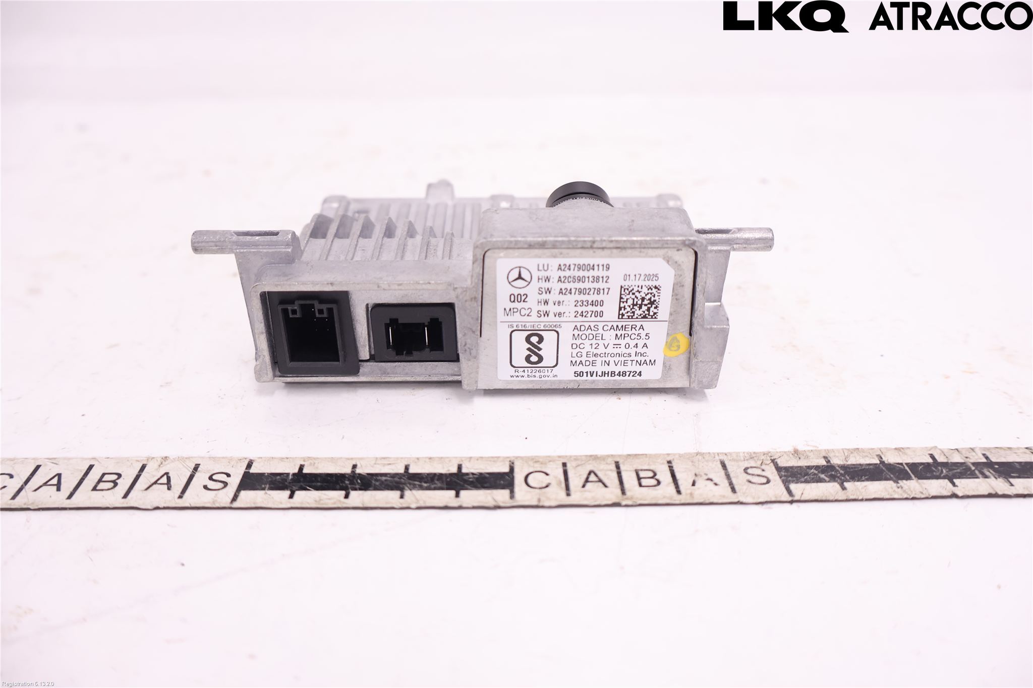 Mercedes-Benz MB CLA-KLASS (C118/X118) 19- Parkeringshjälp Kamera