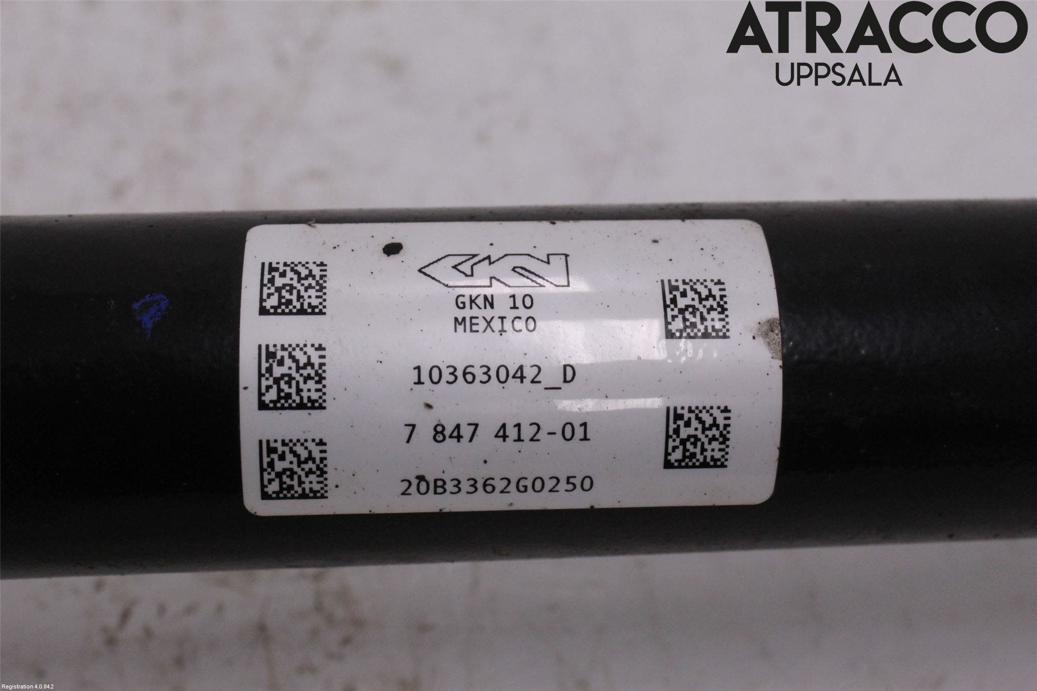 BMW X3 G01 18- Drivaxel Bak Höger