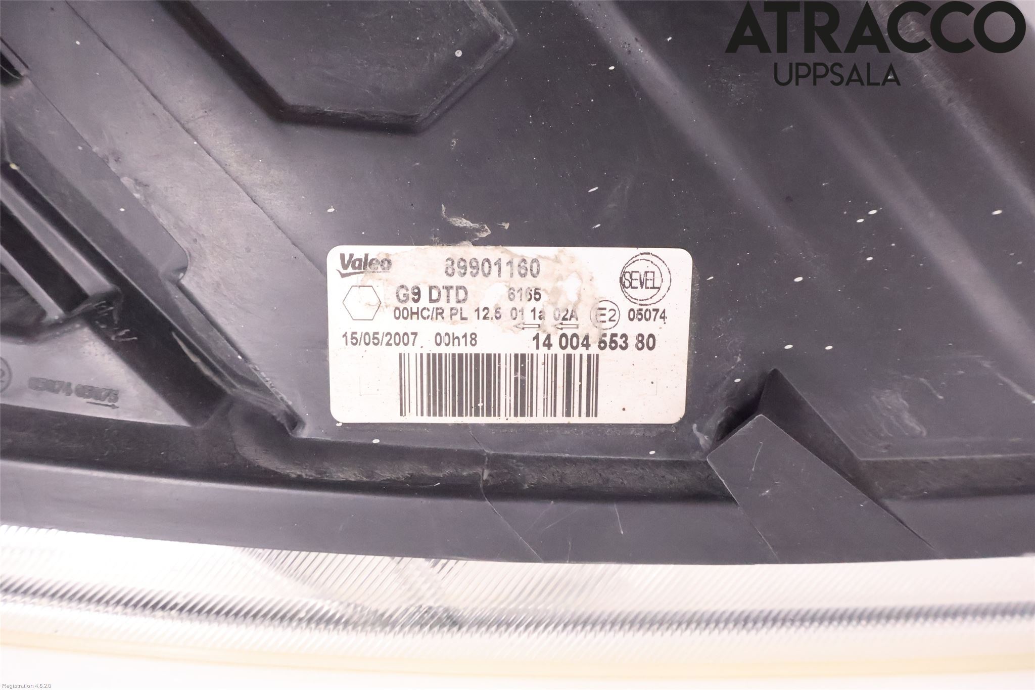 Fiat SCUDO 07-16 Strålkastare Höger