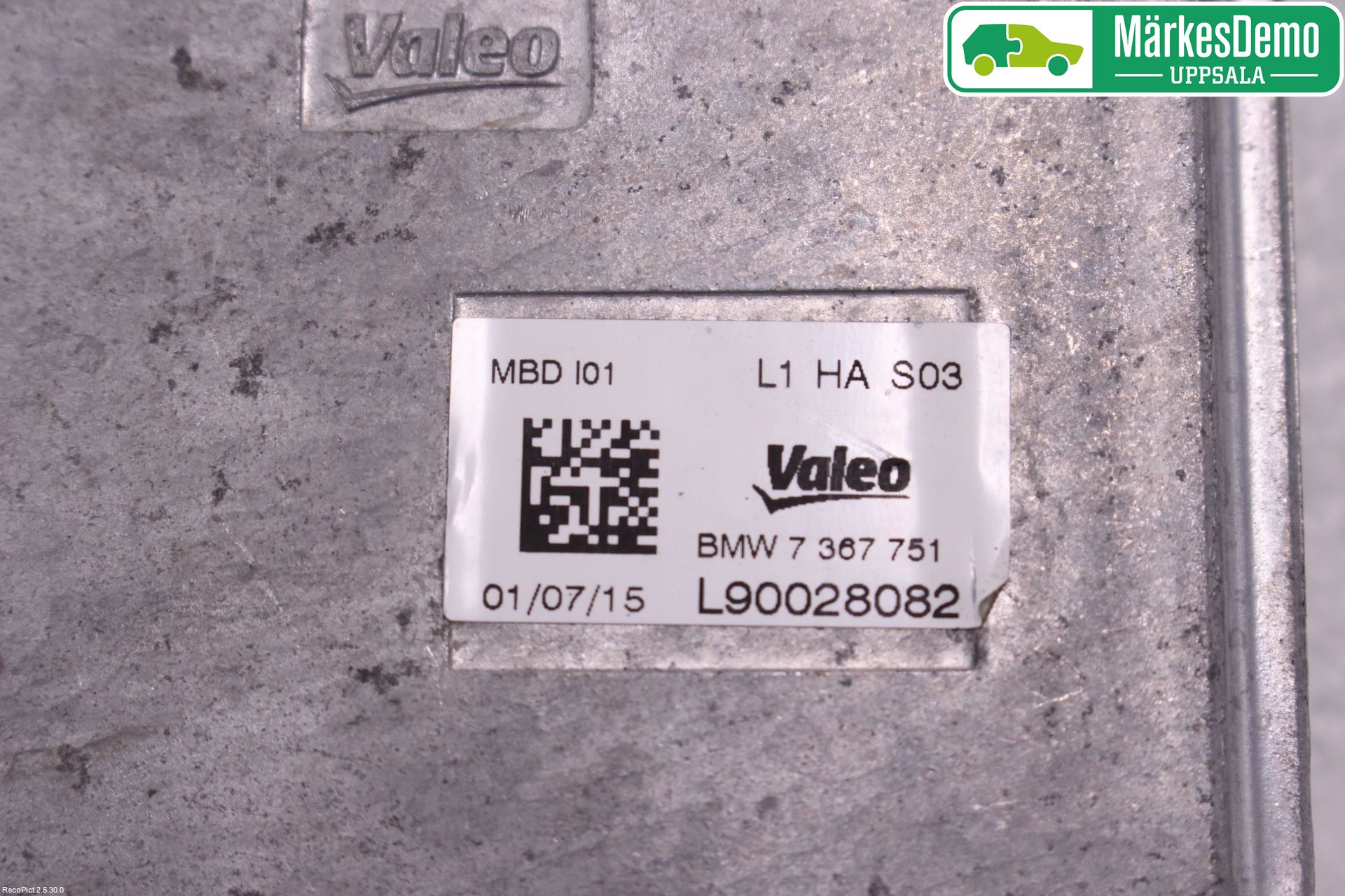 BMW i3 I01 13-22 Styrenhet Strålkastare