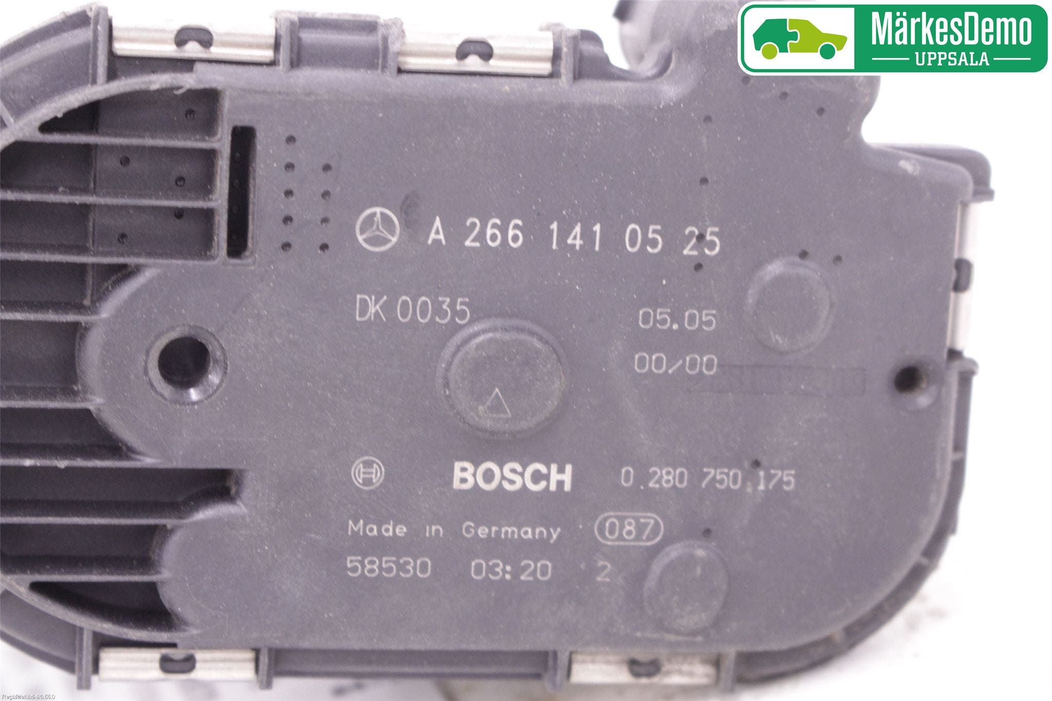 Mercedes-Benz MB A-KLASS (W169) 04-12 Injspjällhus