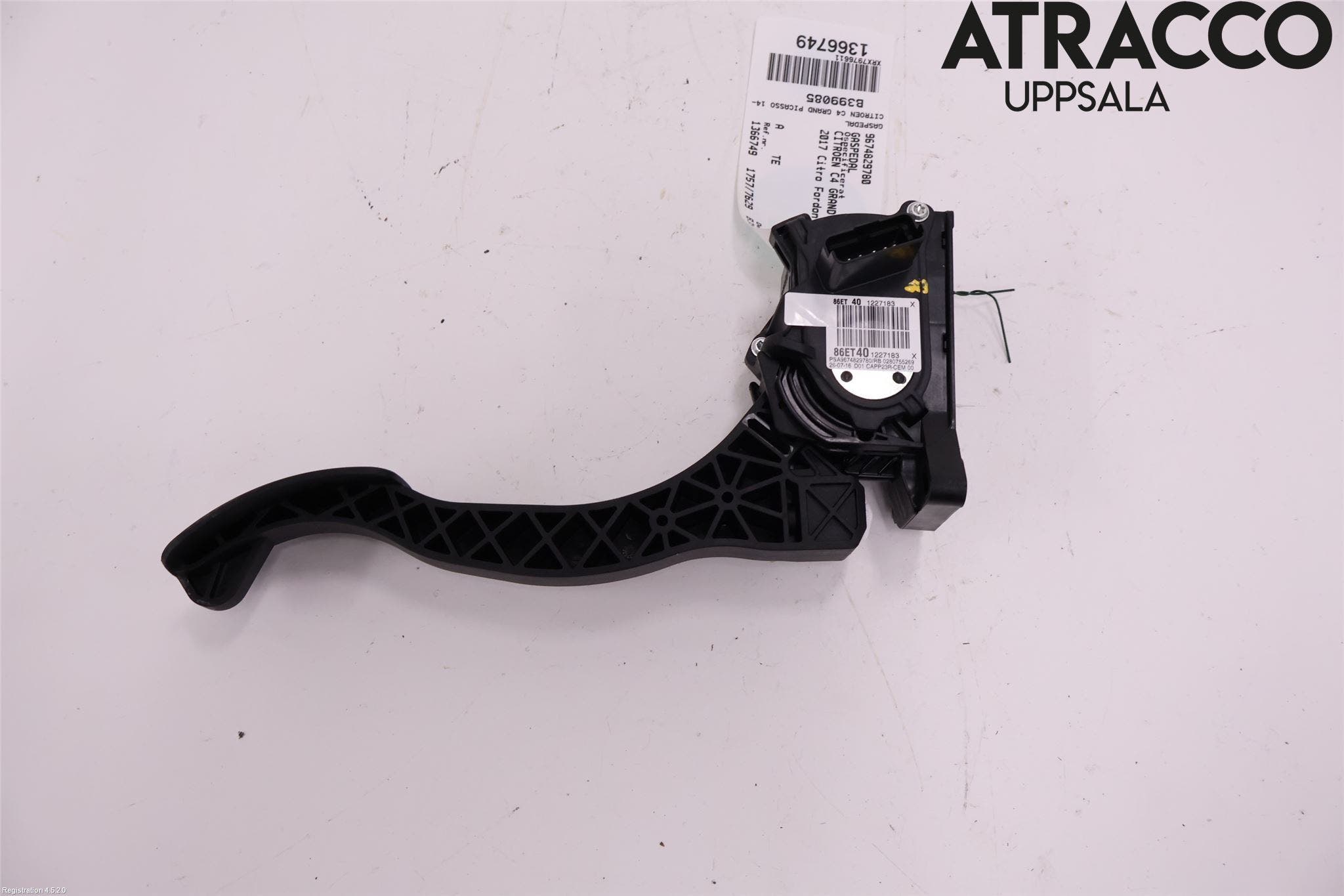 Citroen C4 GRAND PICASSO 14-18 Gaspedal