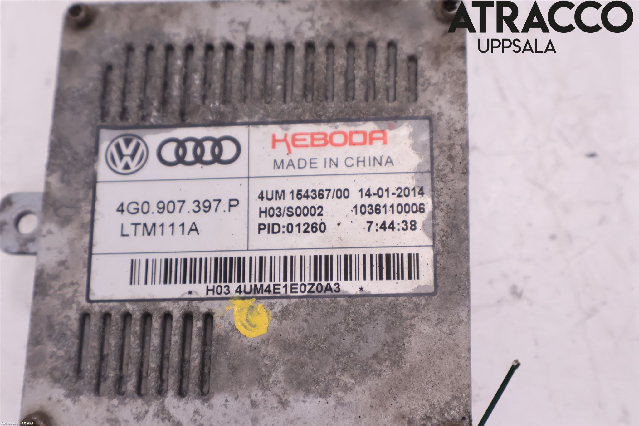 Audi A3/S3 05-13 Styrenhet Strålkastare