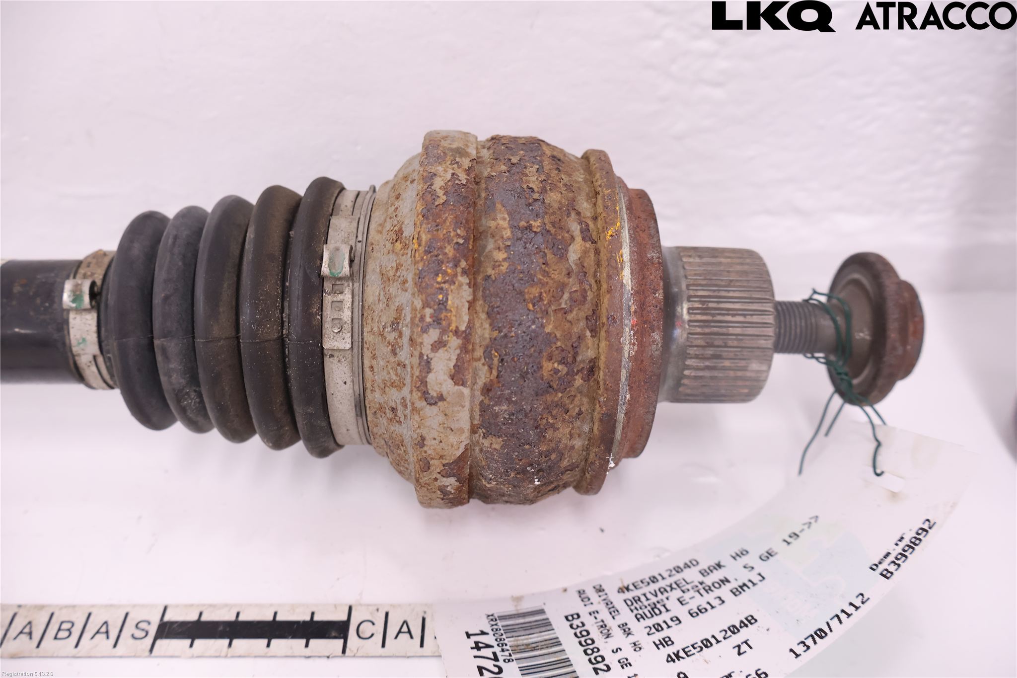 Audi E-TRON, S GE 19- Drivaxel Bak Höger