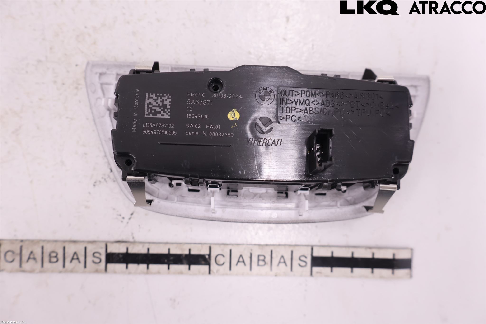 BMW 5 G30/G31/F90 17-23 Strömställare Ljus