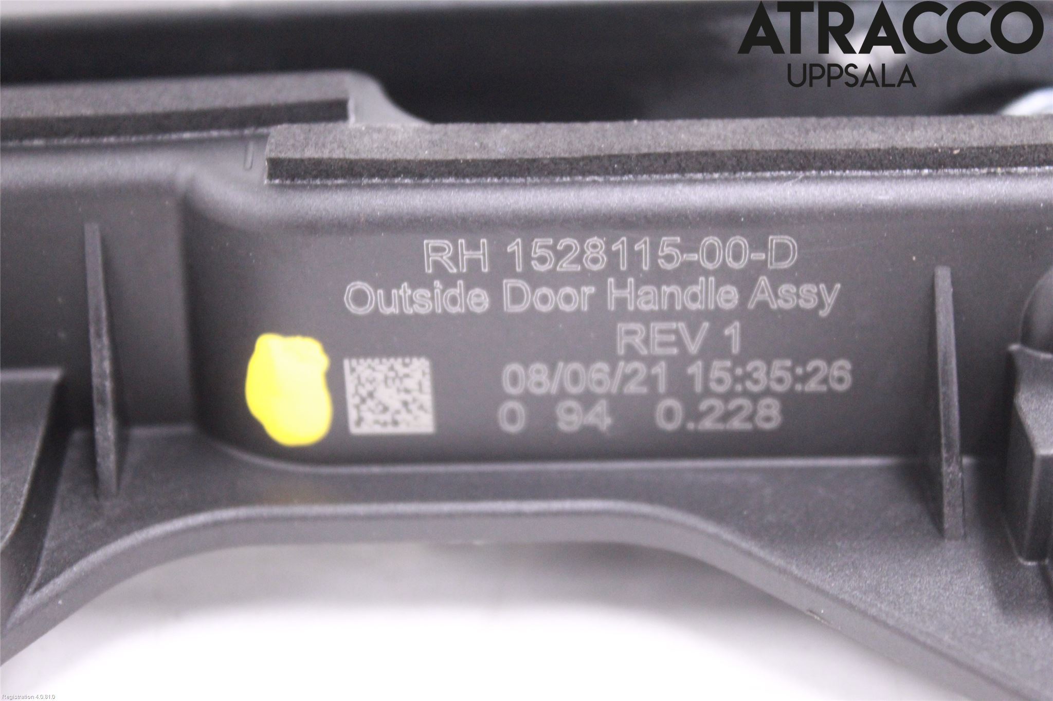 Tesla MODEL 3 17- Dörrhandtag Yttre Hö