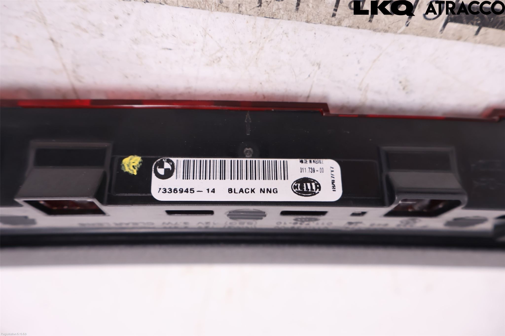 BMW X4 F26 14-18 Bromsljus Bakruta