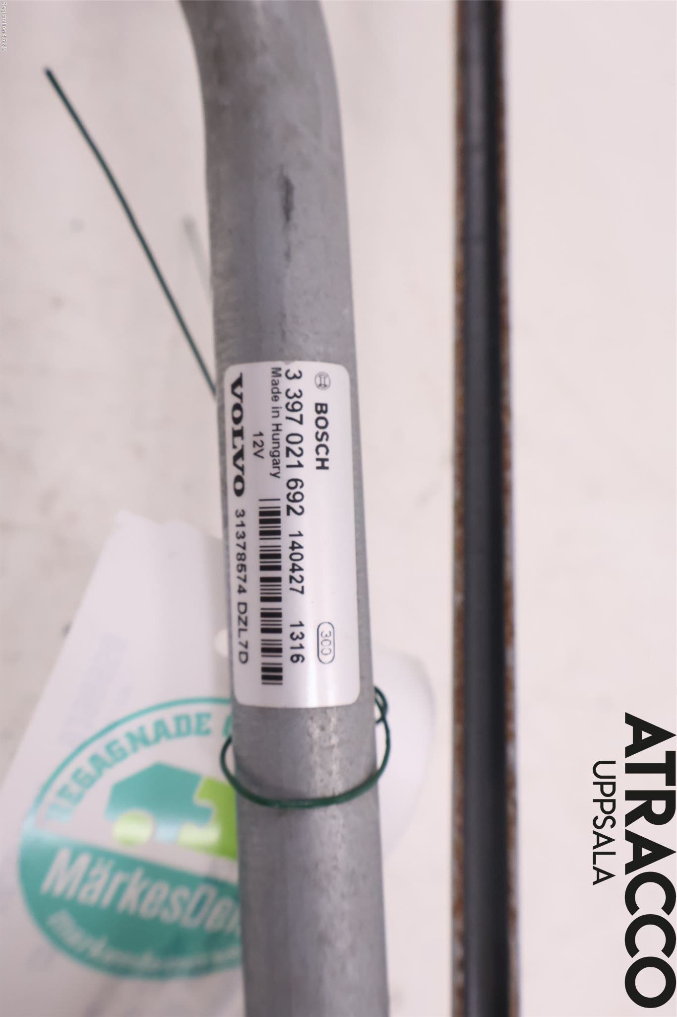 Volvo V40 12-19 Torkarmekanism Vindruta