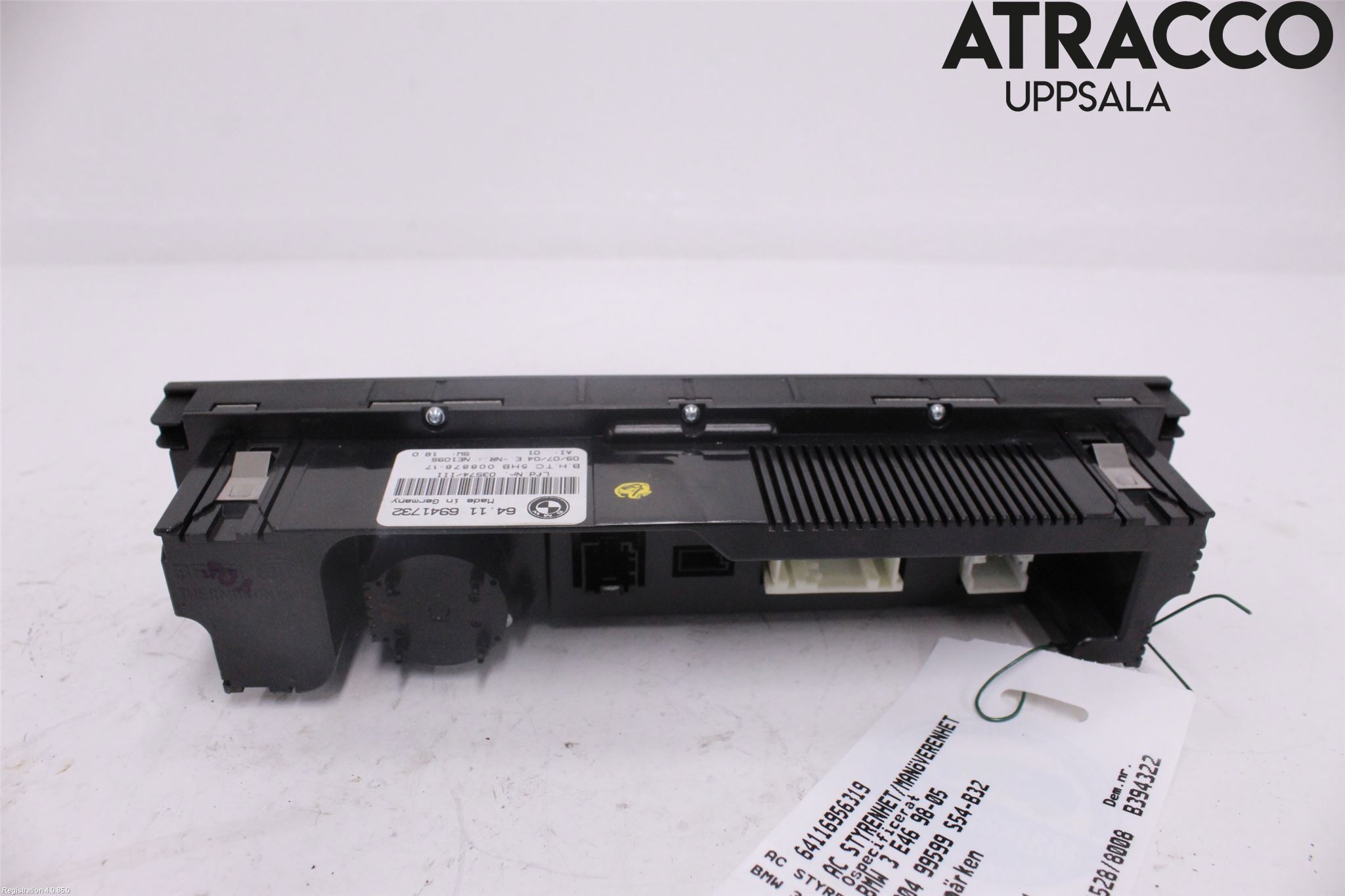 BMW 3 E46      98-05 Ac Styrenhet Ac Manöveren