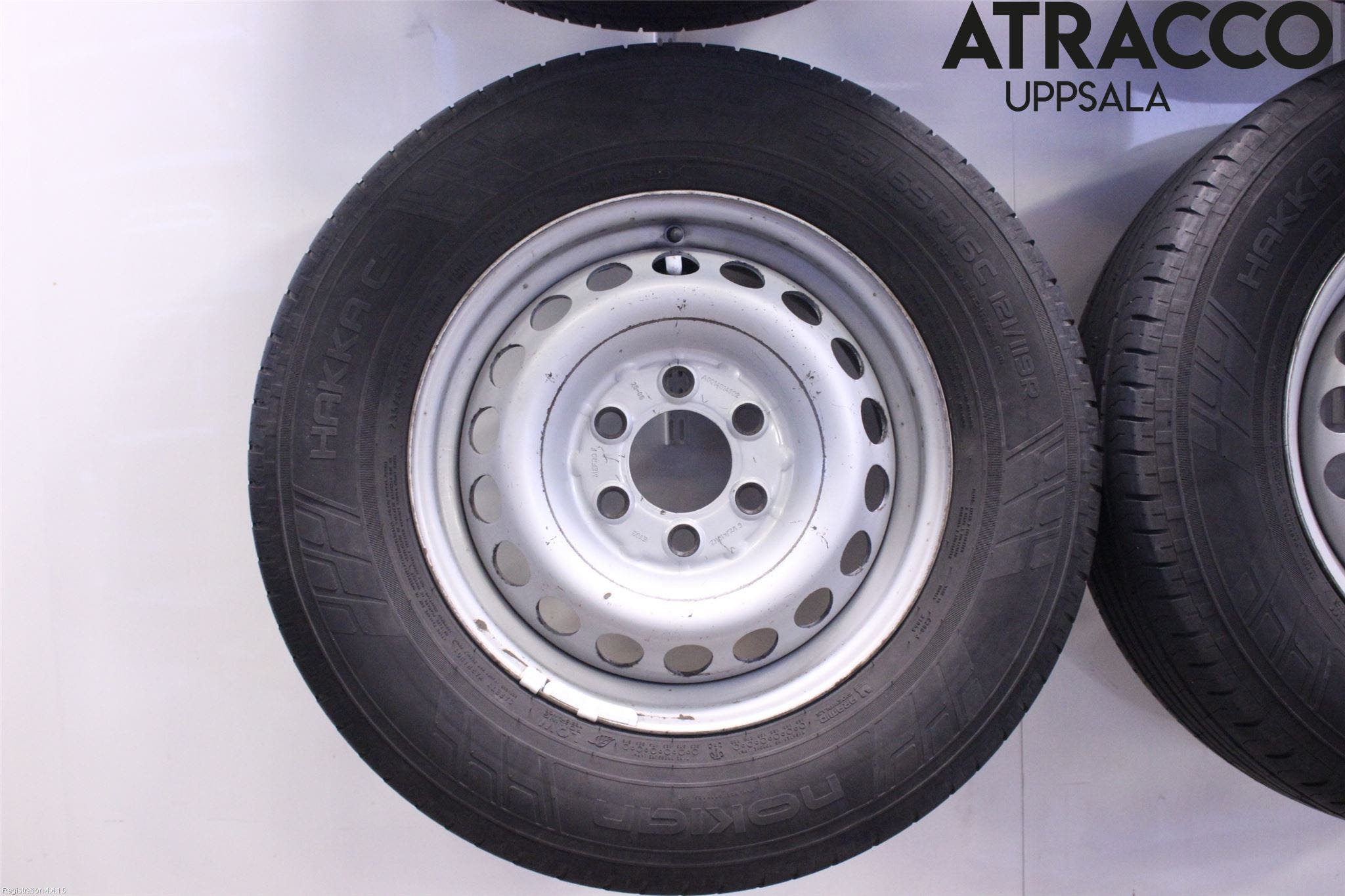 Volkswagen VW CRAFTER 06-16 Sommardäck Plåtfälg 4St