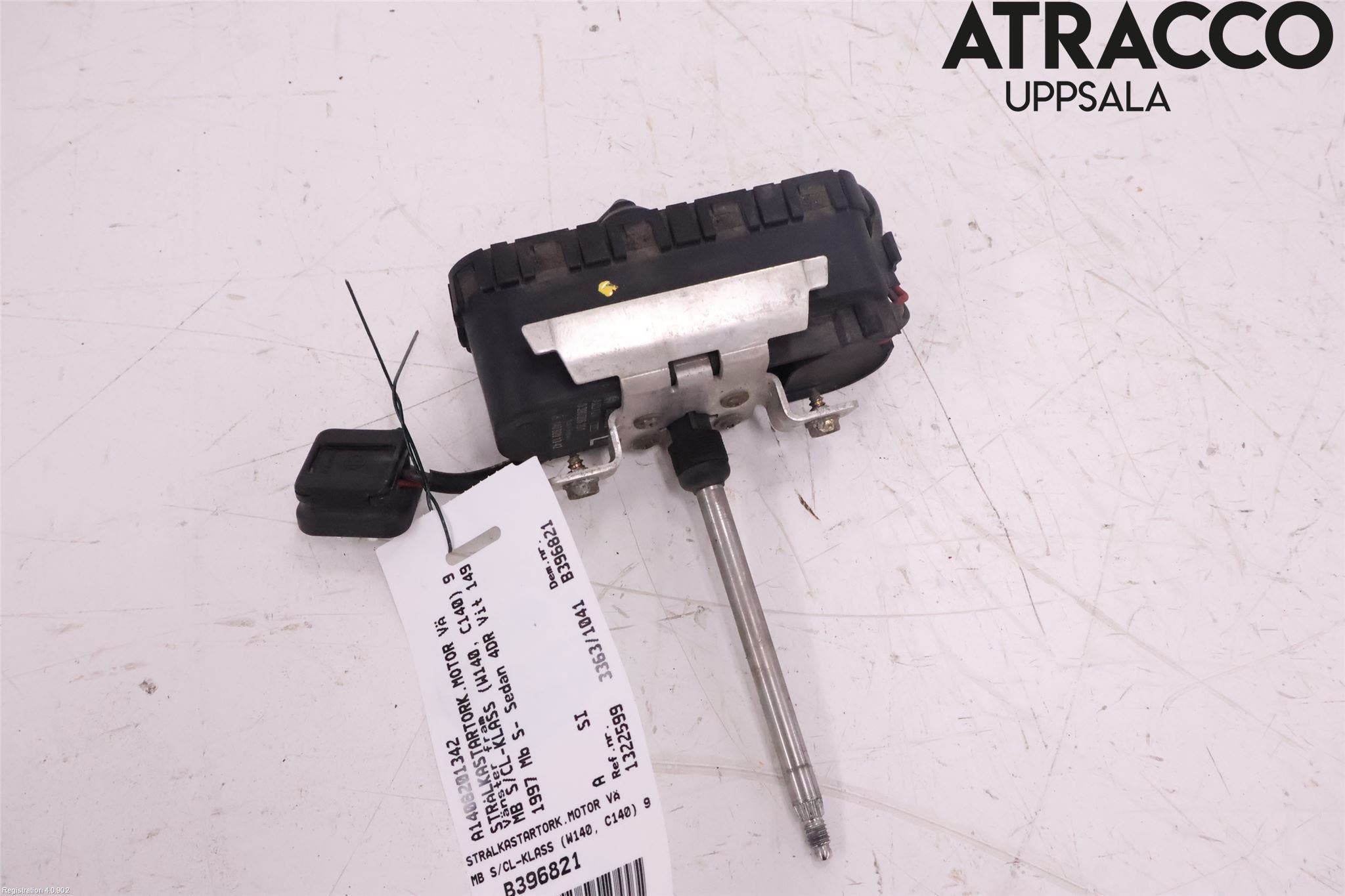 Mercedes-Benz MB S/CL-KLASS (W140) 91-98 Strålkastartorkmotor Vä