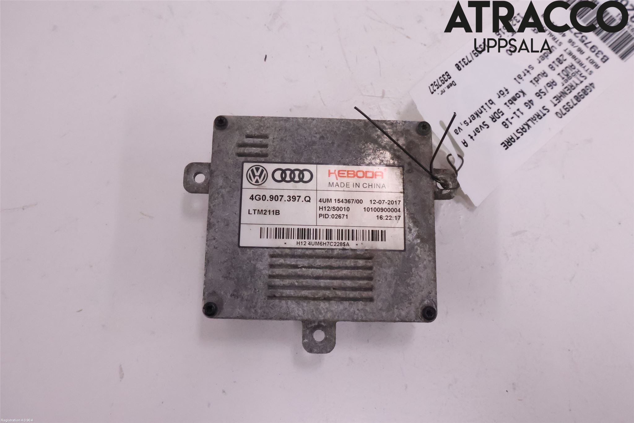 Audi A6/S6 4G 11-18 Styrenhet Strålkastare