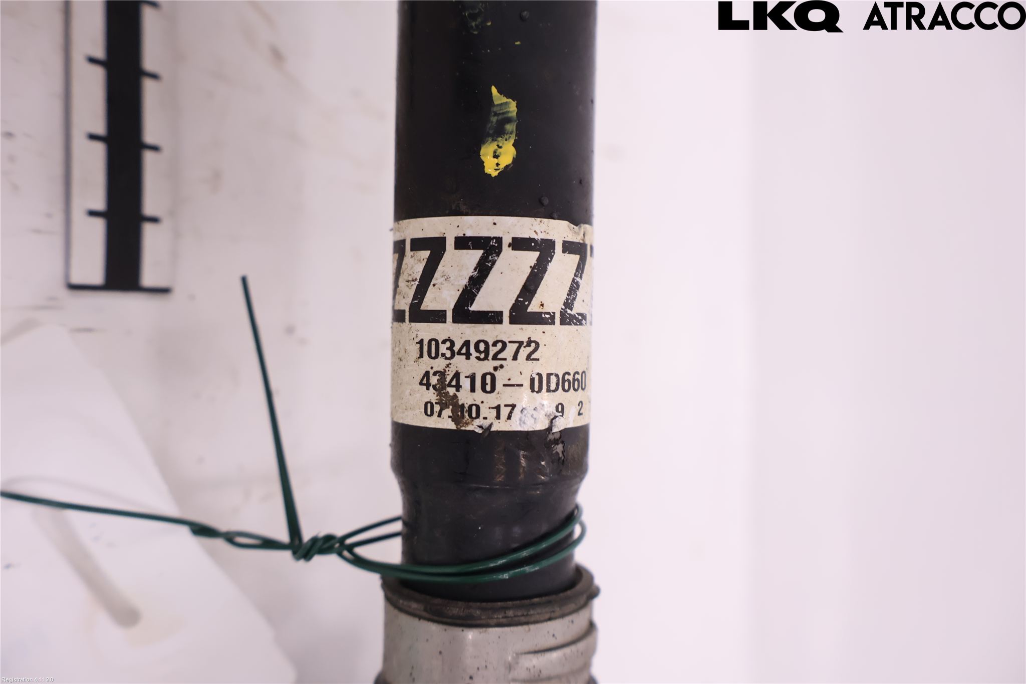 Toyota YARIS XP130 15-20 Drivaxel Fram Höger