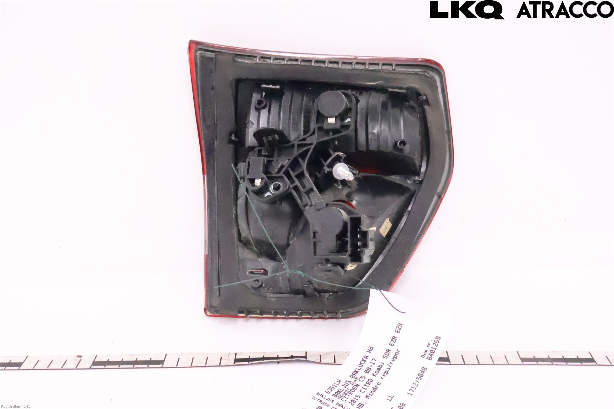 Citroen C5 08-17 Bakljus Lucka Hö