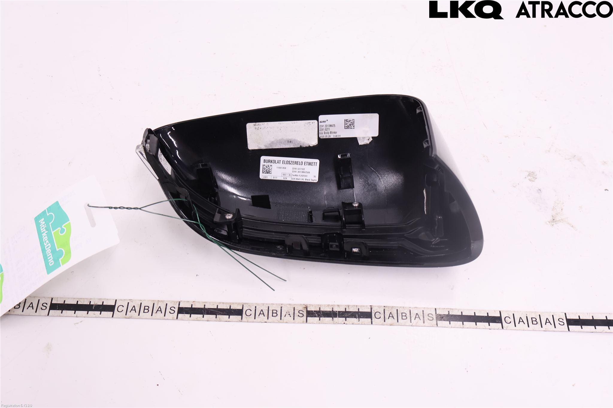 BMW 3 G20/G21/G80/G81 19- Spegel Yttre Kåpa-Ram-Hus Vä