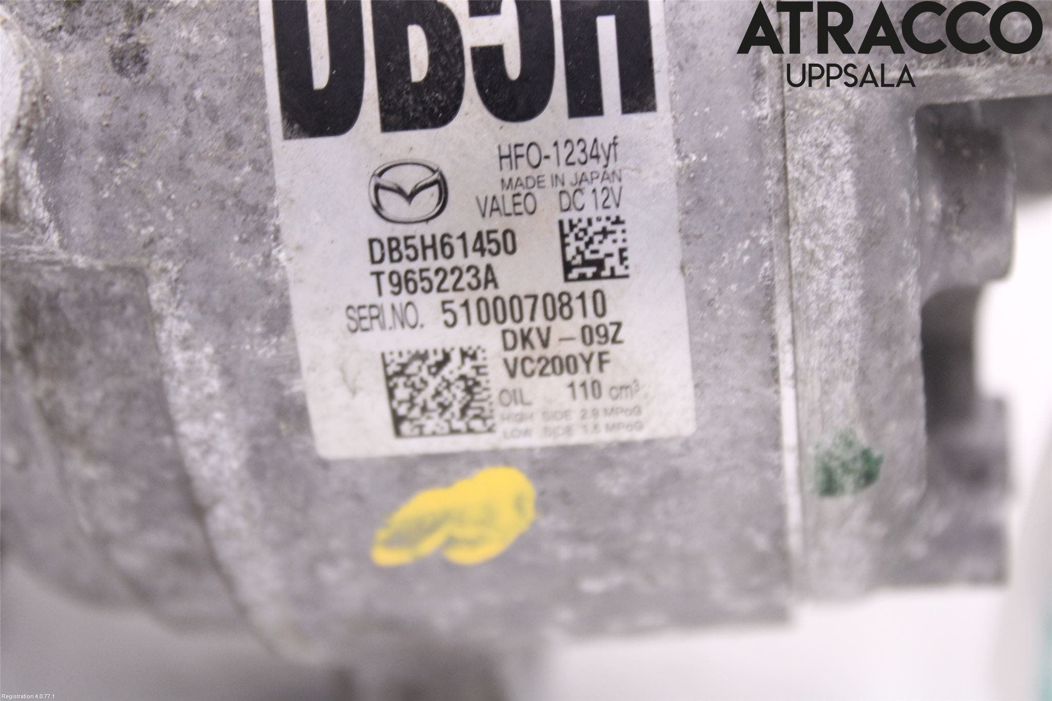 Mazda CX-3 Ac Kompressor