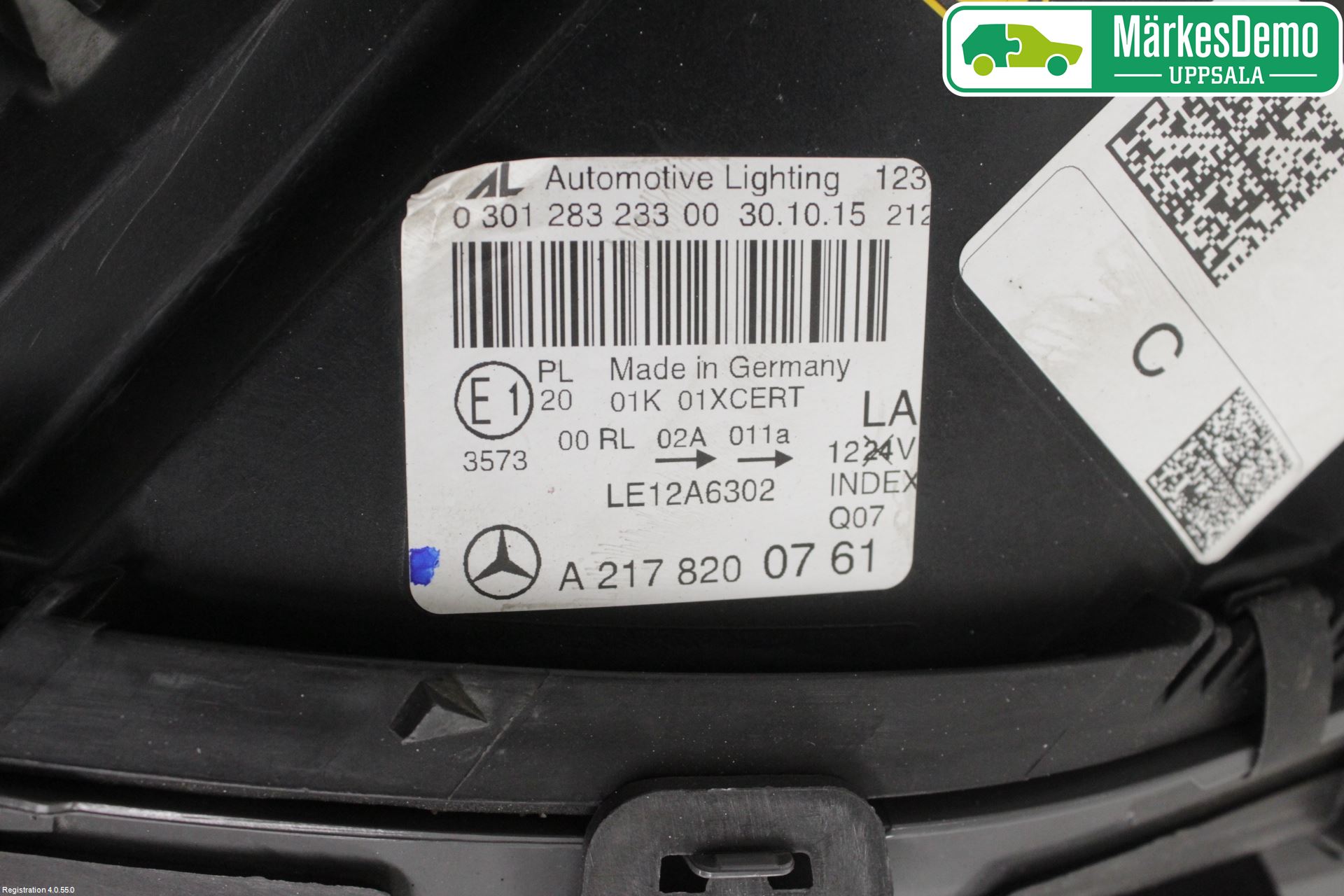 Mercedes-Benz MB S-KLASS (W222) 13-20 Strålkastare Vänster