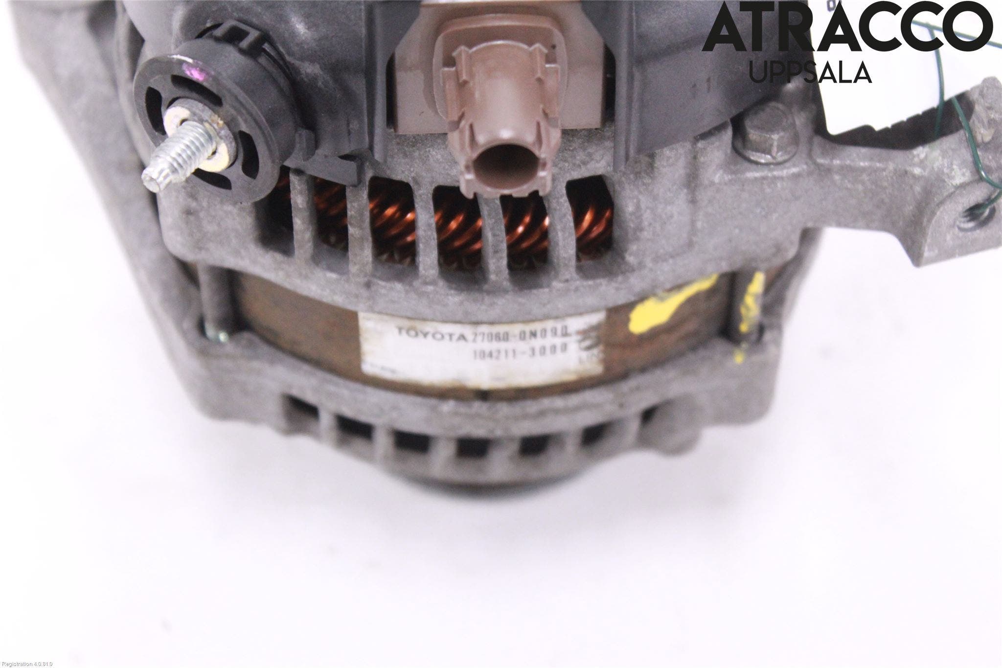 Toyota YARIS XP130 12-14 Generator