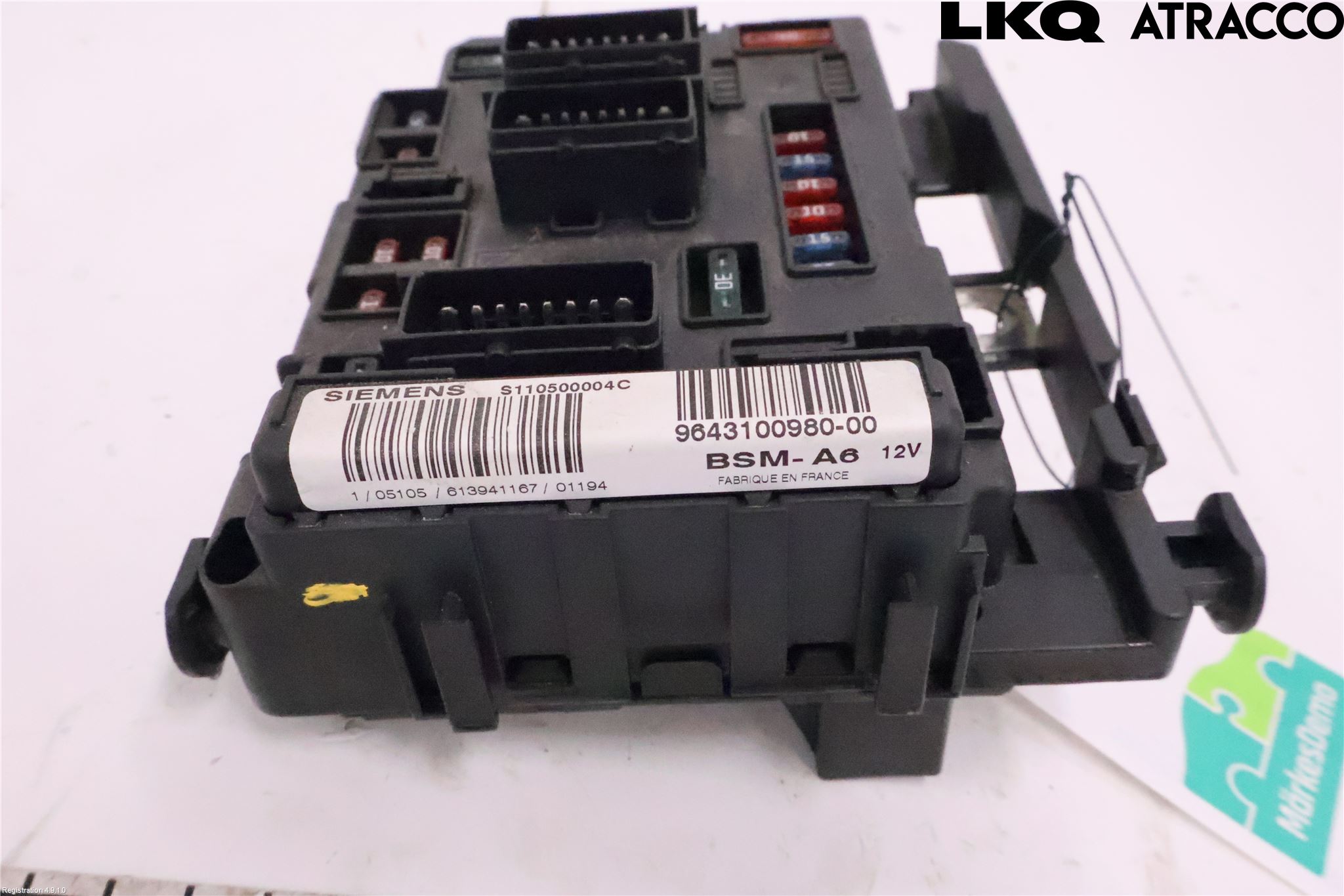 Citroen C5 -04 Säkringsdosa-Elcentral