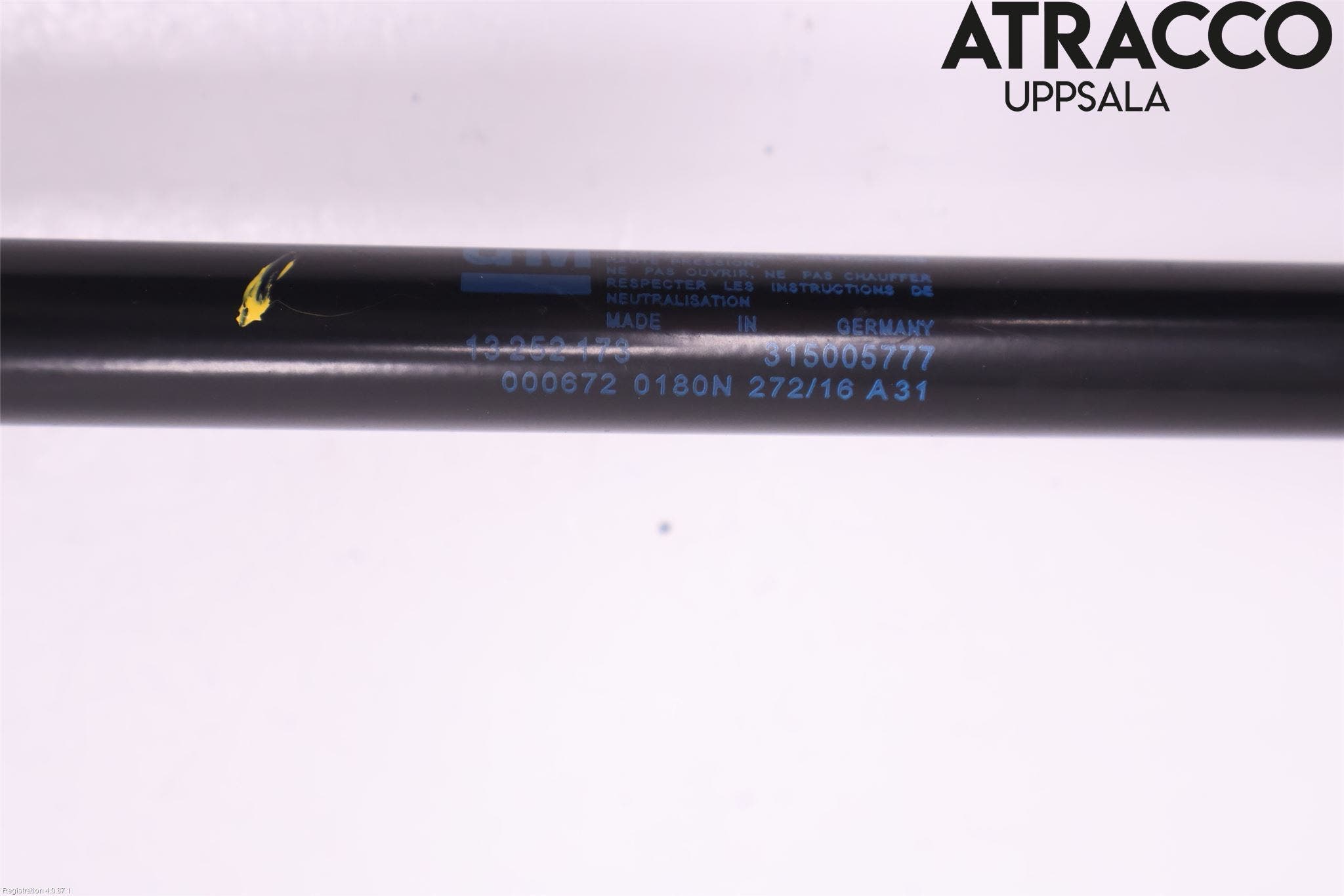 Opel INSIGNIA 09-16 Gasfjäder Motorhuv