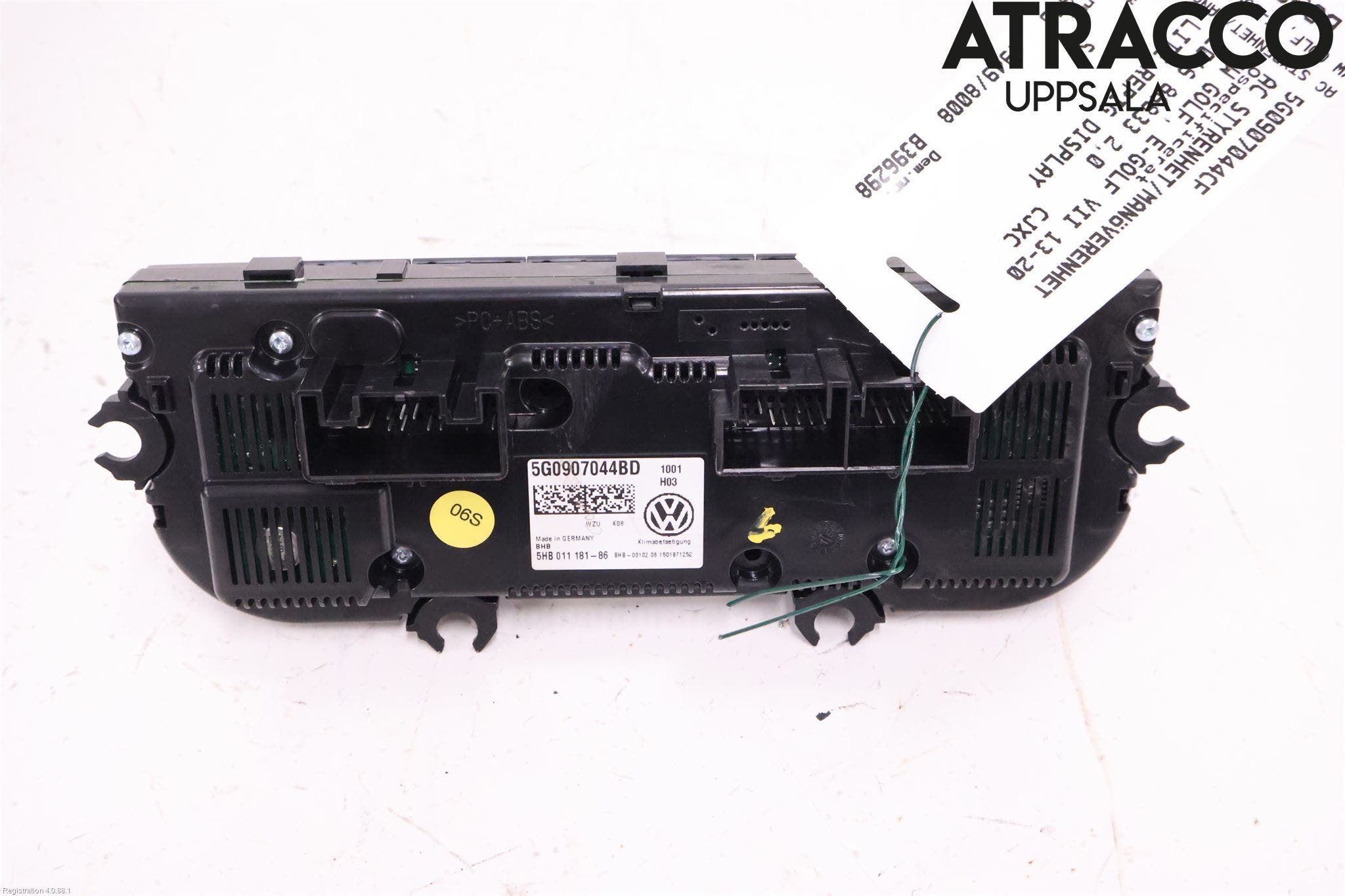 Volkswagen VW GOLF / E-GOLF VII 13-20 Ac Styrenhet Ac Manöveren