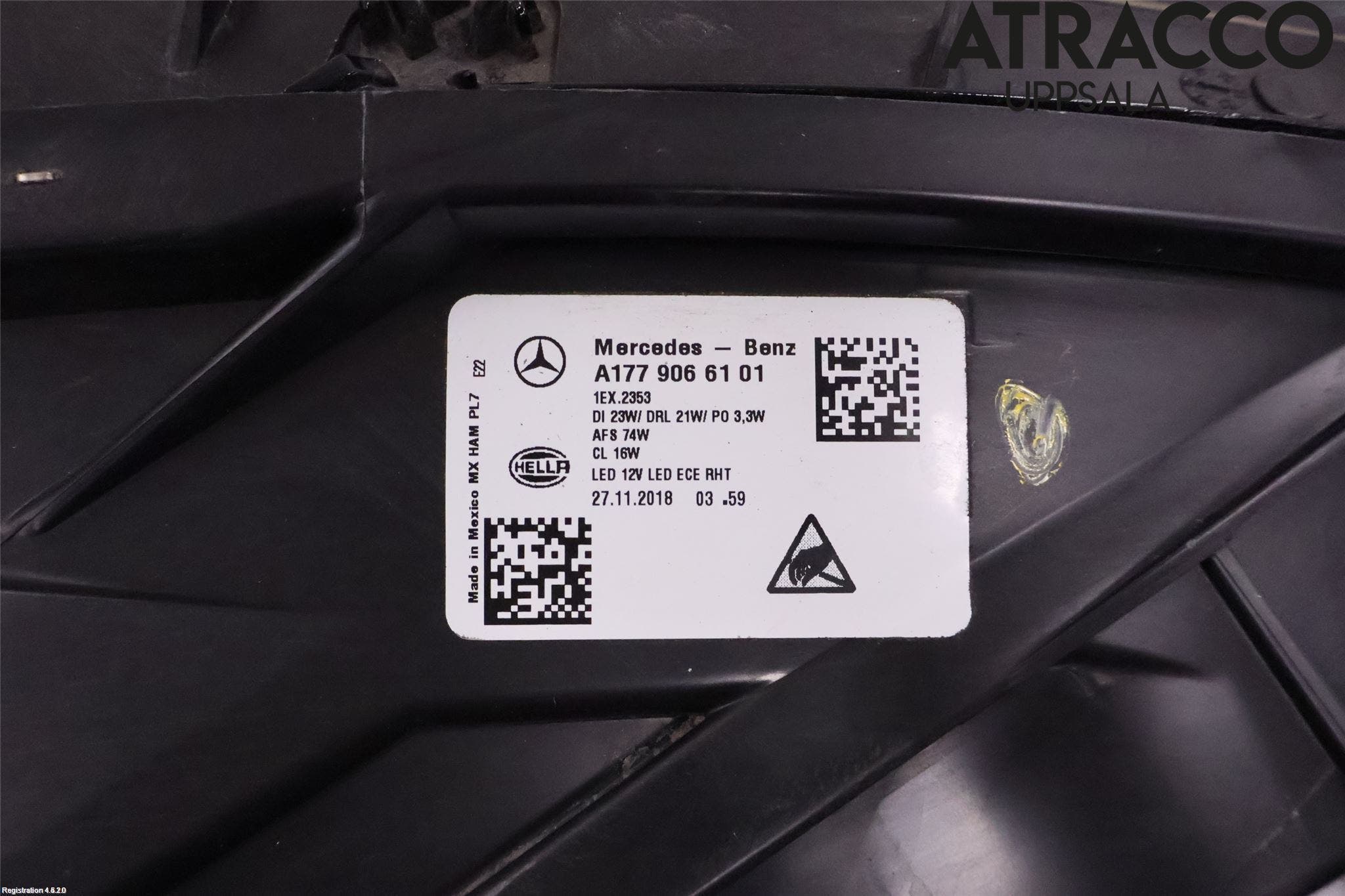 Mercedes-Benz MB A-KLASS (W177) 18- Strålkastare Vänster