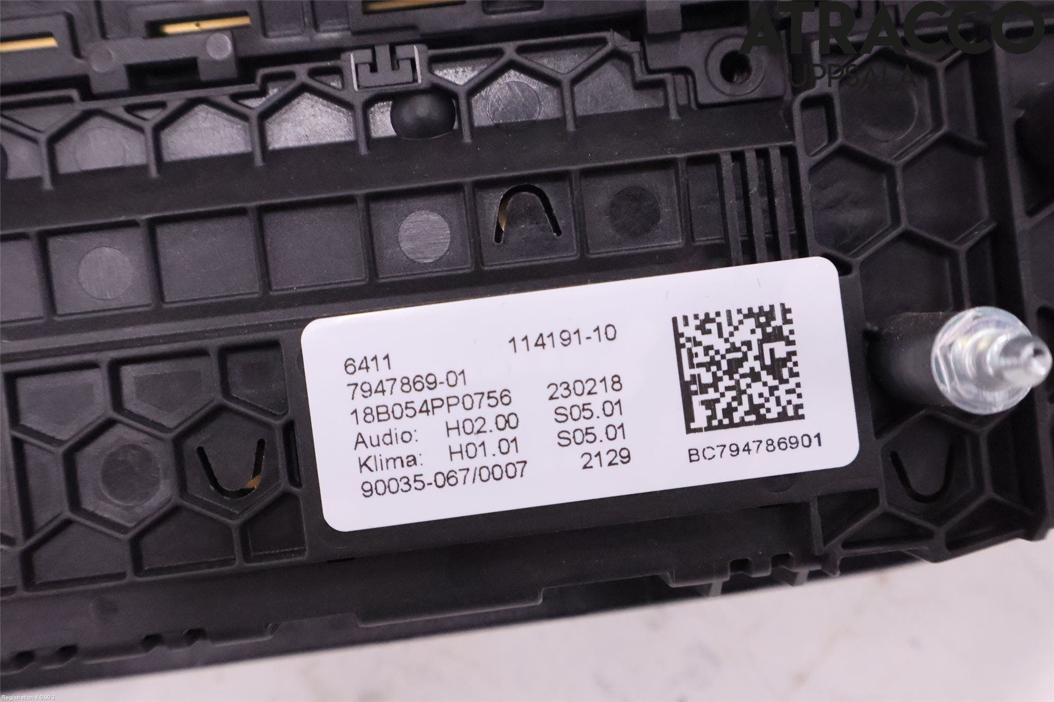 BMW 5 G30/G31/F90 17-23 Ac Styrenhet Ac Manöveren