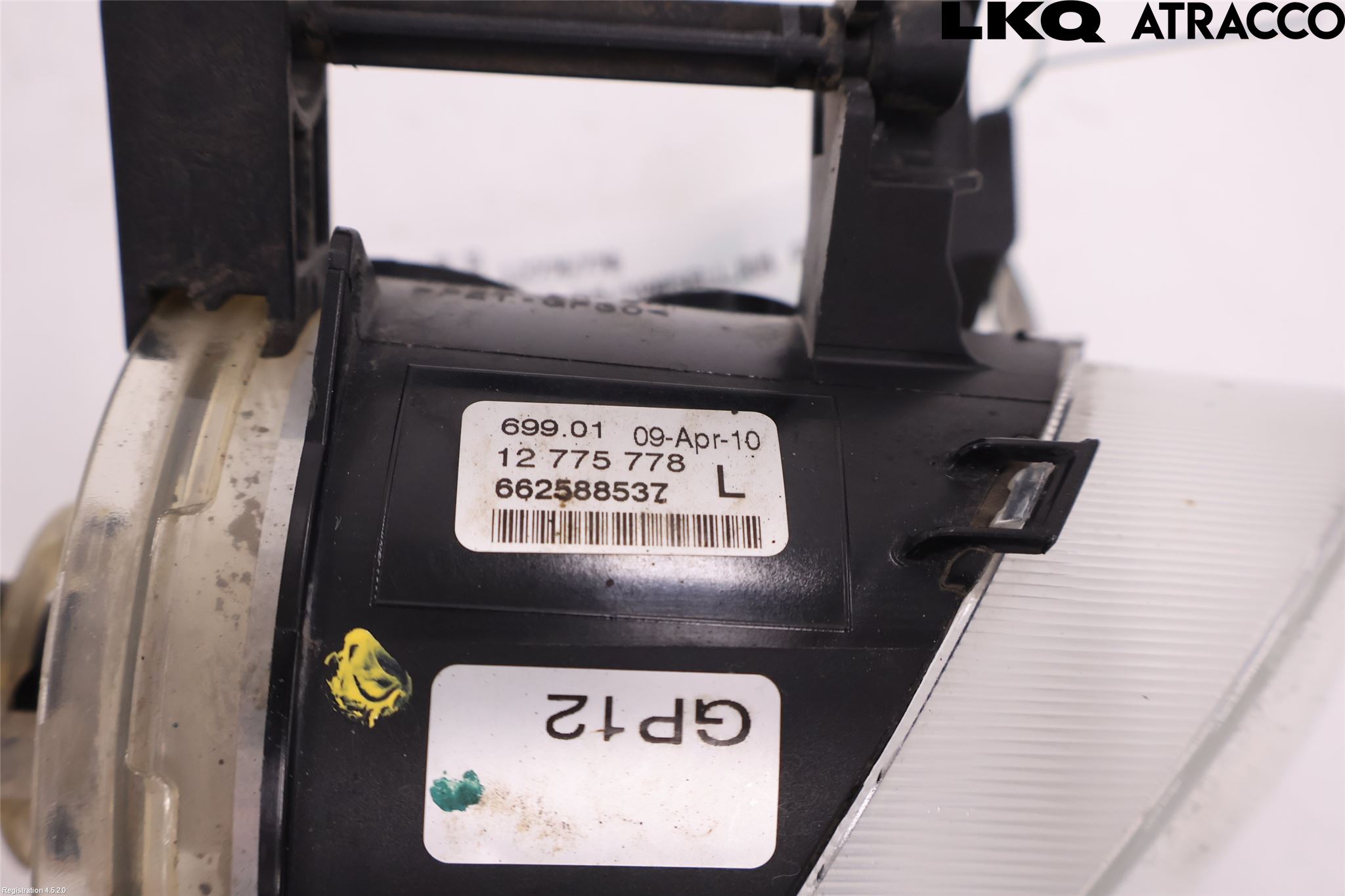 Saab 9-5 10-12 Dimljus-Varselljus Fram