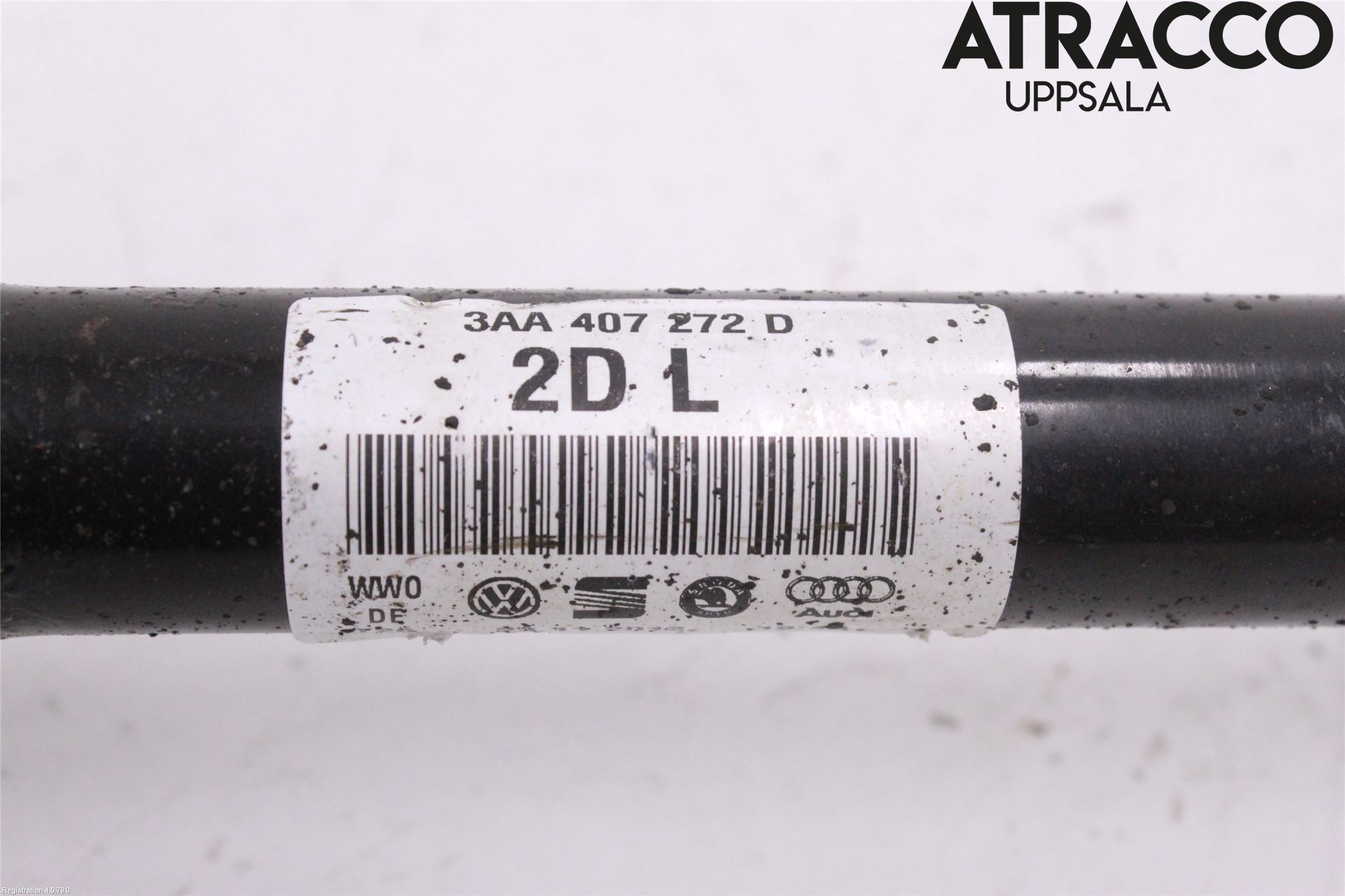 Volkswagen VW PASSAT 11-14 Drivaxel Fram Höger