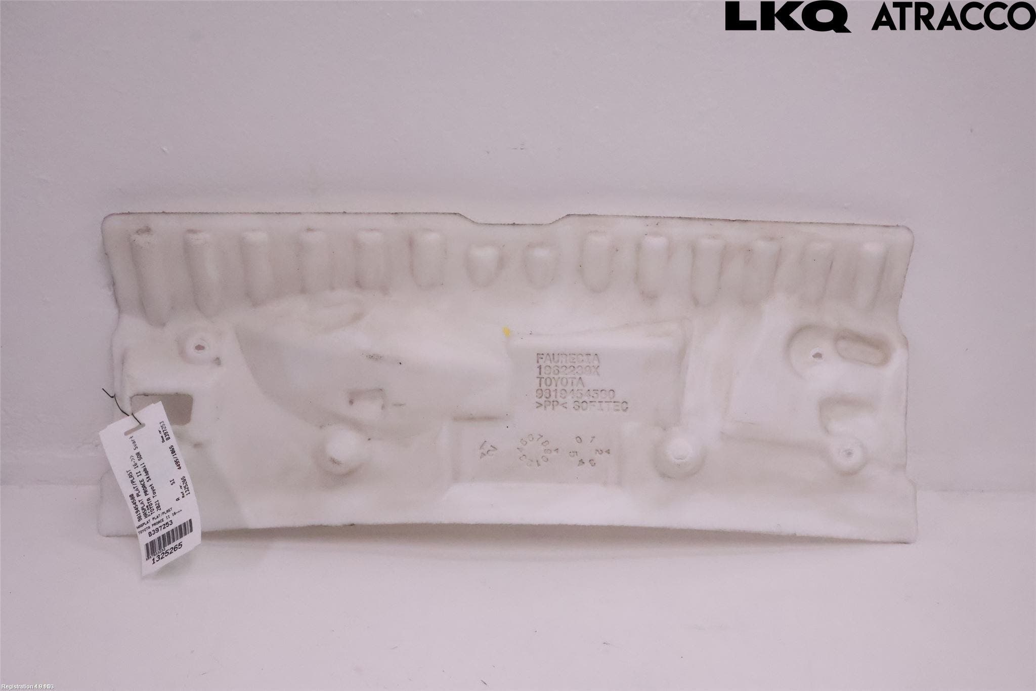 Toyota PROACE II 16- Hasplåt Plåt-Plast