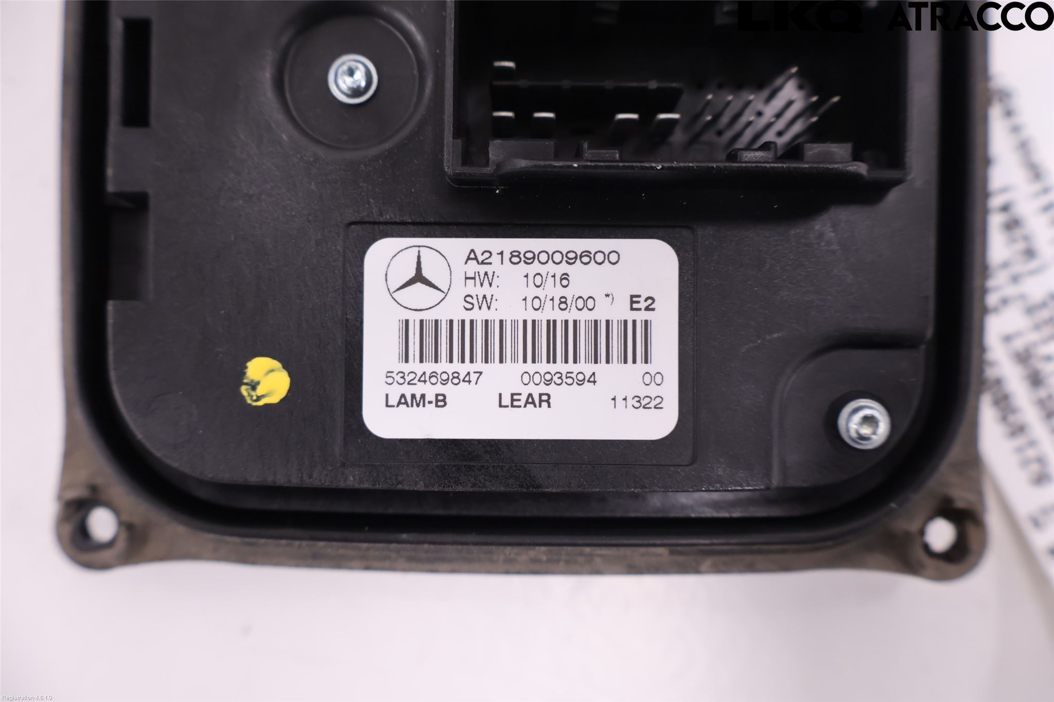 Mercedes-Benz MB C-KLASS (W204) 07-15 Styrenhet Strålkastare