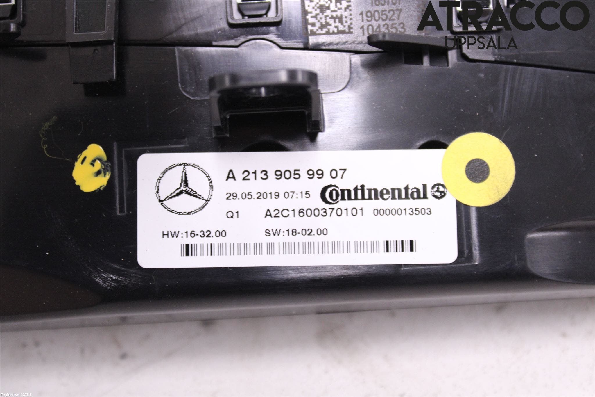 Mercedes-Benz MB E-KLASS (W213) 16-23 Ac Styrenhet Ac Manöveren