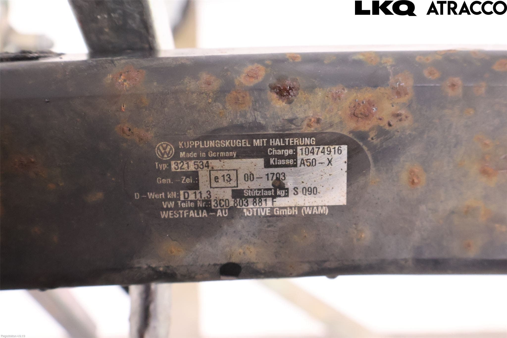 Volkswagen VW PASSAT 05-11 Dragkrok